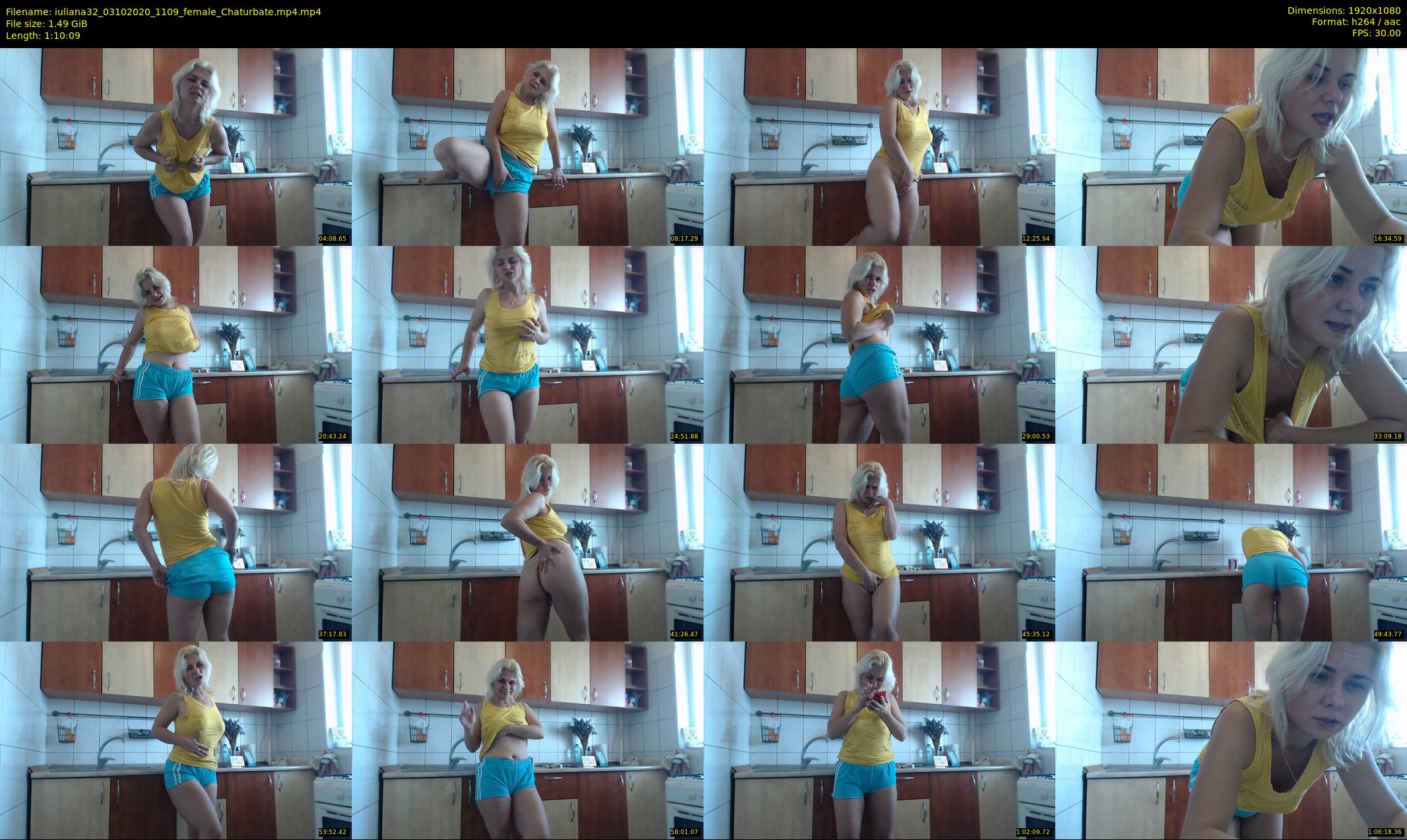 iuliana32 — 71 minute Chaturbate couple cam show recording, 1080p, Oct 3, 2020