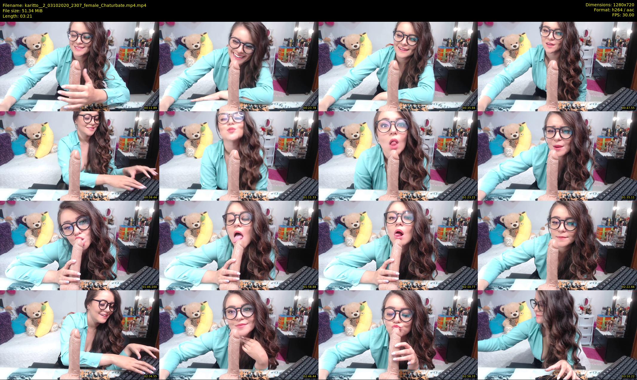 karitto__2 — 4 minute Chaturbate female cam show recording, 720p, Oct 3, 2020