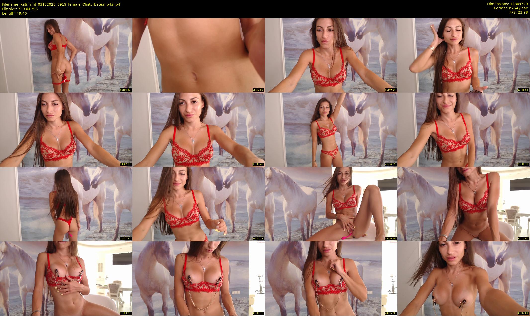 katrin_fit — 50 minute Chaturbate female cam show recording, 720p, Oct 3, 2020