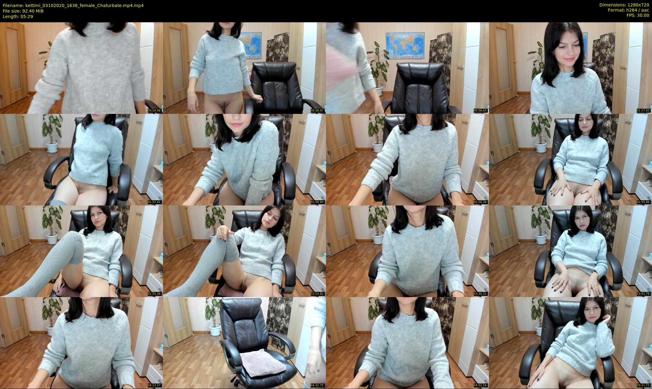 kettimi — 6 minute Chaturbate female cam show recording, 720p, Oct 3, 2020