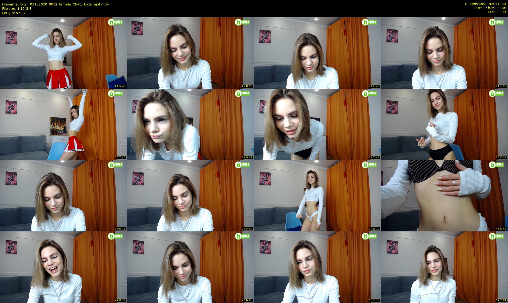 loxy_ — 58 minute Chaturbate female cam show recording, 1080p, Oct 3, 2020