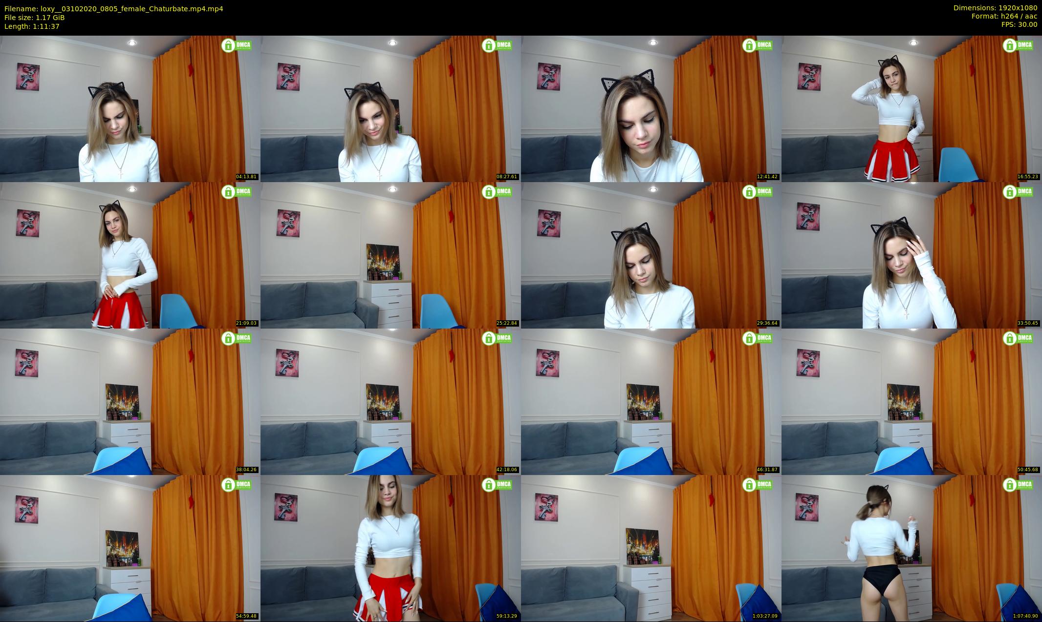 loxy_ — 72 minute Chaturbate female cam show recording, 1080p, Oct 3, 2020
