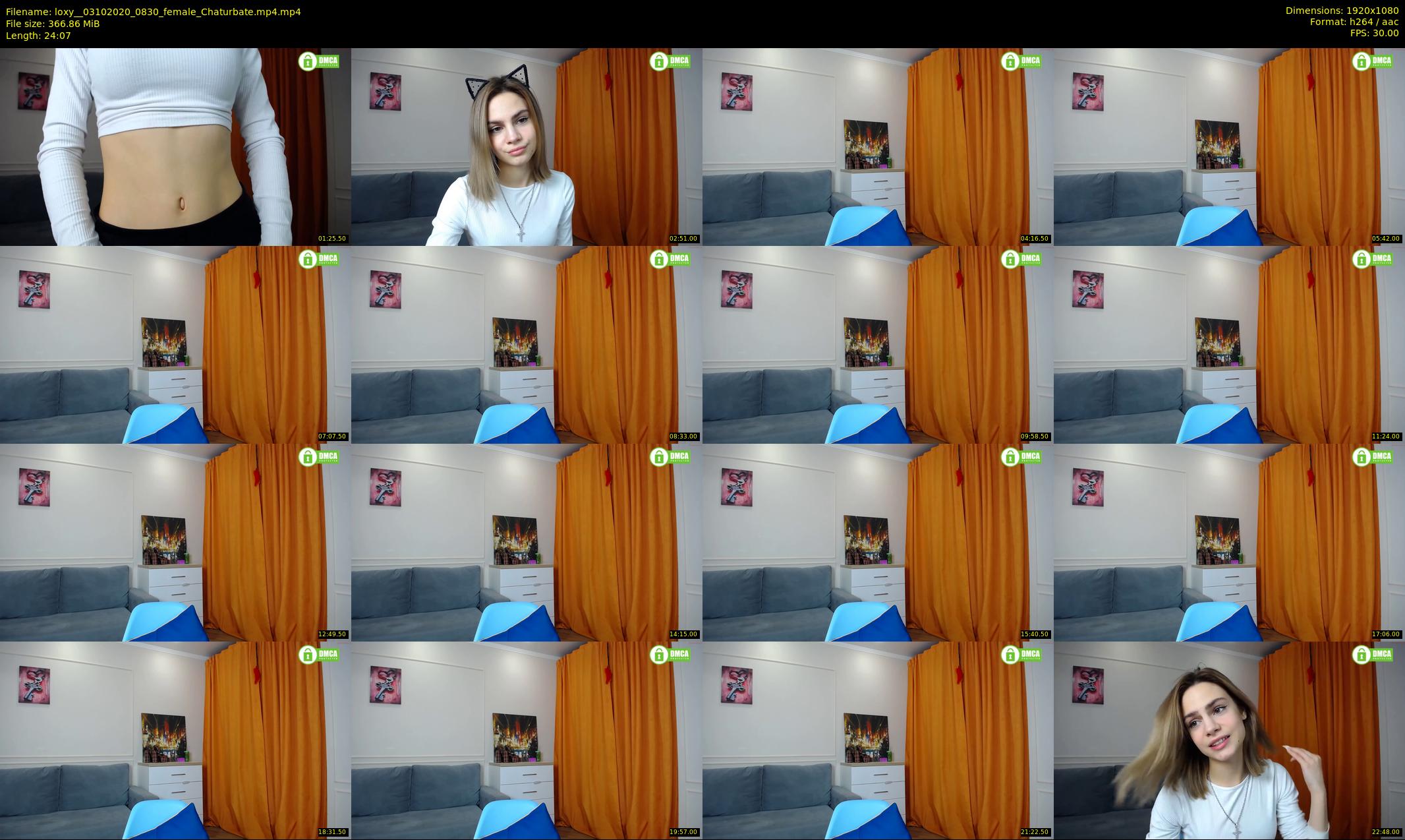 loxy_ — 25 minute Chaturbate female cam show recording, 1080p, Oct 3, 2020