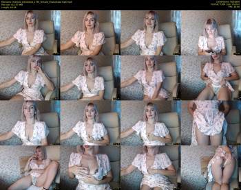 mallinia — 50 minute Chaturbate female cam show recording, 480p, Oct 3, 2020