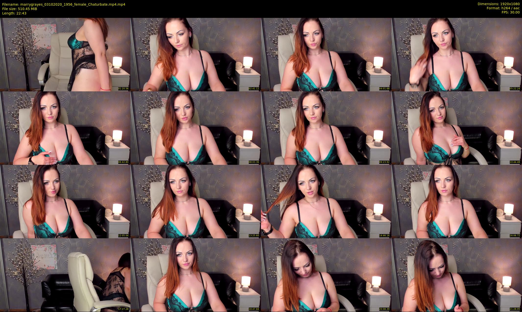 marrygrayes — 23 minute Chaturbate female cam show recording, 1080p, Oct 3, 2020