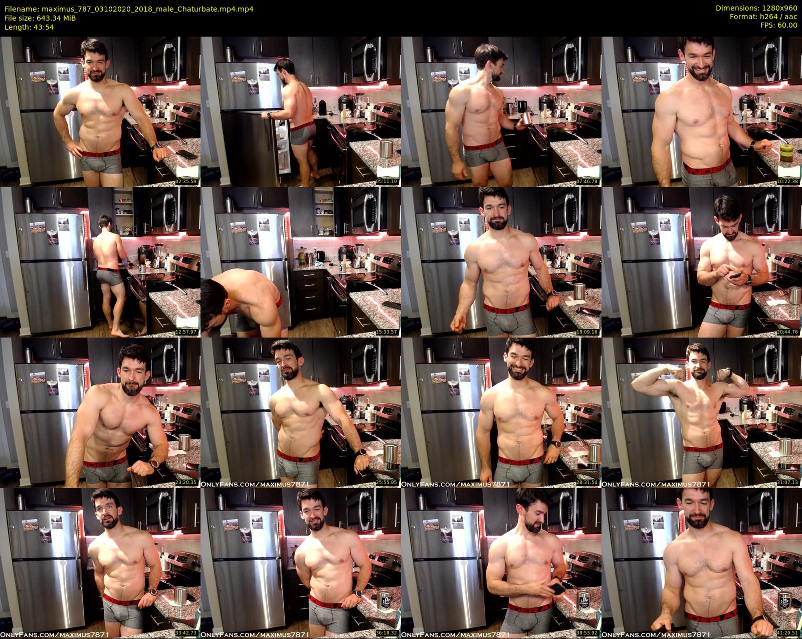 maximus_787 — 44 minute Chaturbate male cam show recording, 720p, Oct 3, 2020