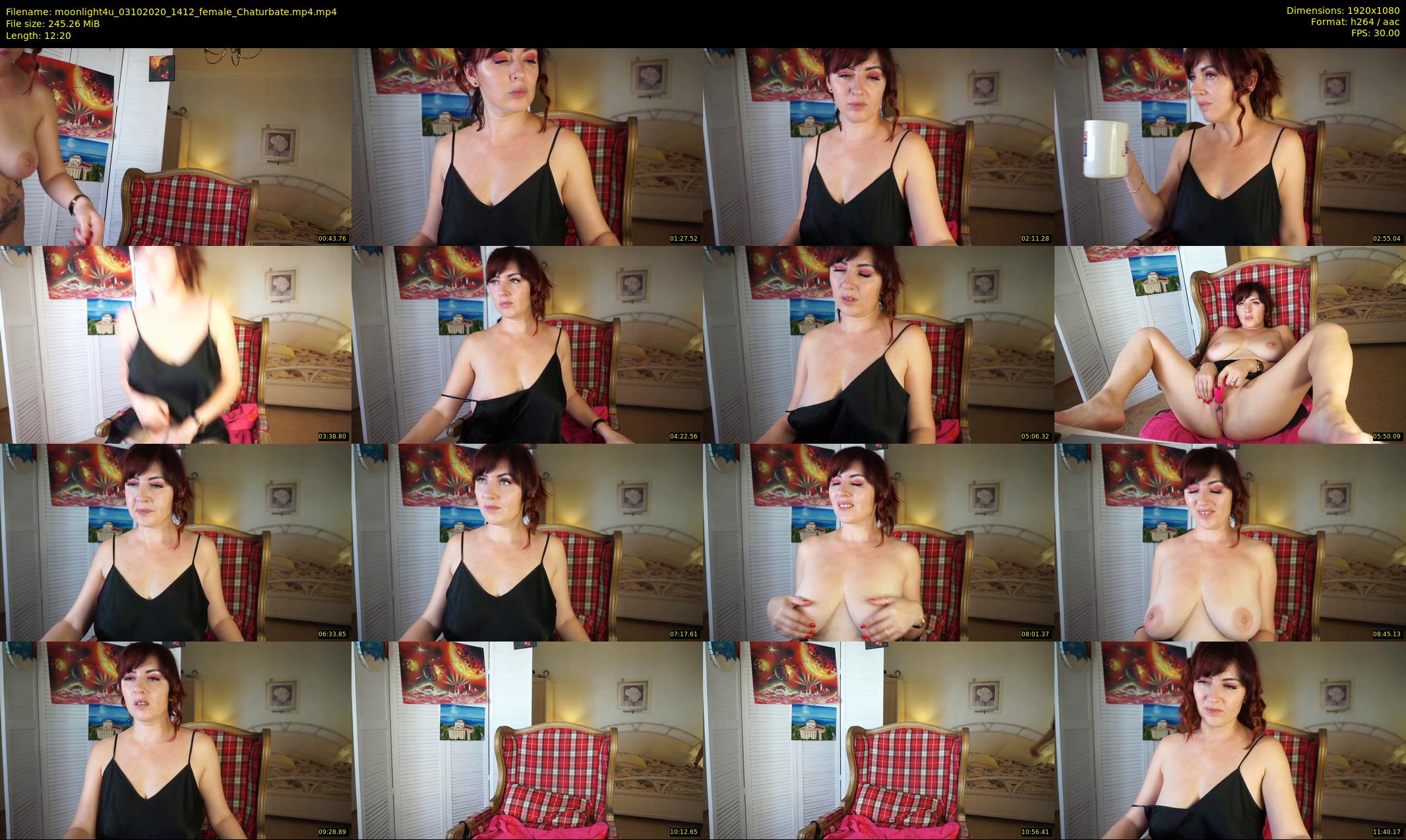 moonlight4u — 13 minute Chaturbate female cam show recording, 1080p, Oct 3, 2020