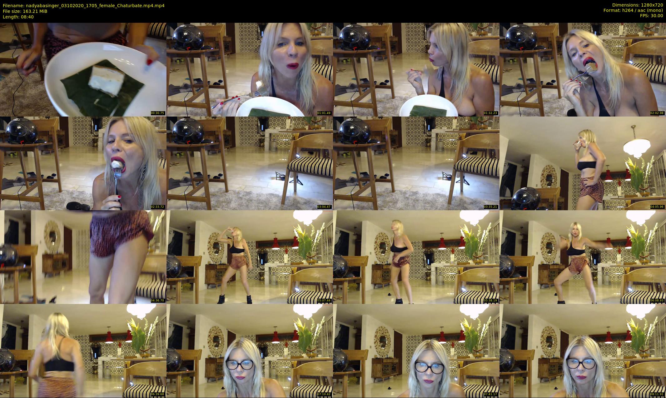 nadyabasinger — 9 minute Chaturbate female cam show recording, 720p, Oct 3, 2020