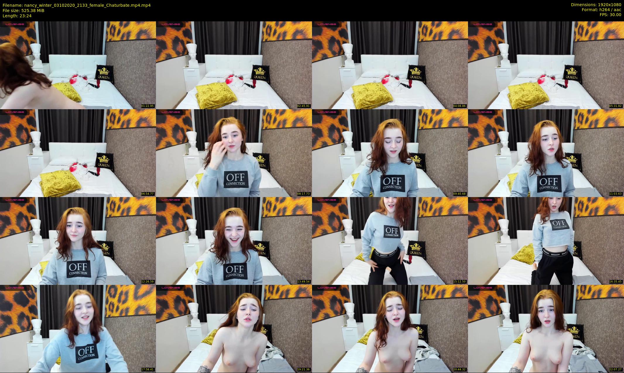 nancy_winter — 24 minute Chaturbate female cam show recording, 1080p, Oct 3, 2020