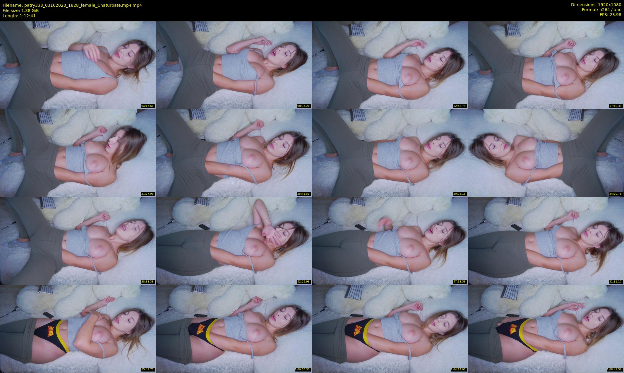 patry333 — 73 minute Chaturbate female cam show recording, 1080p, Oct 3, 2020