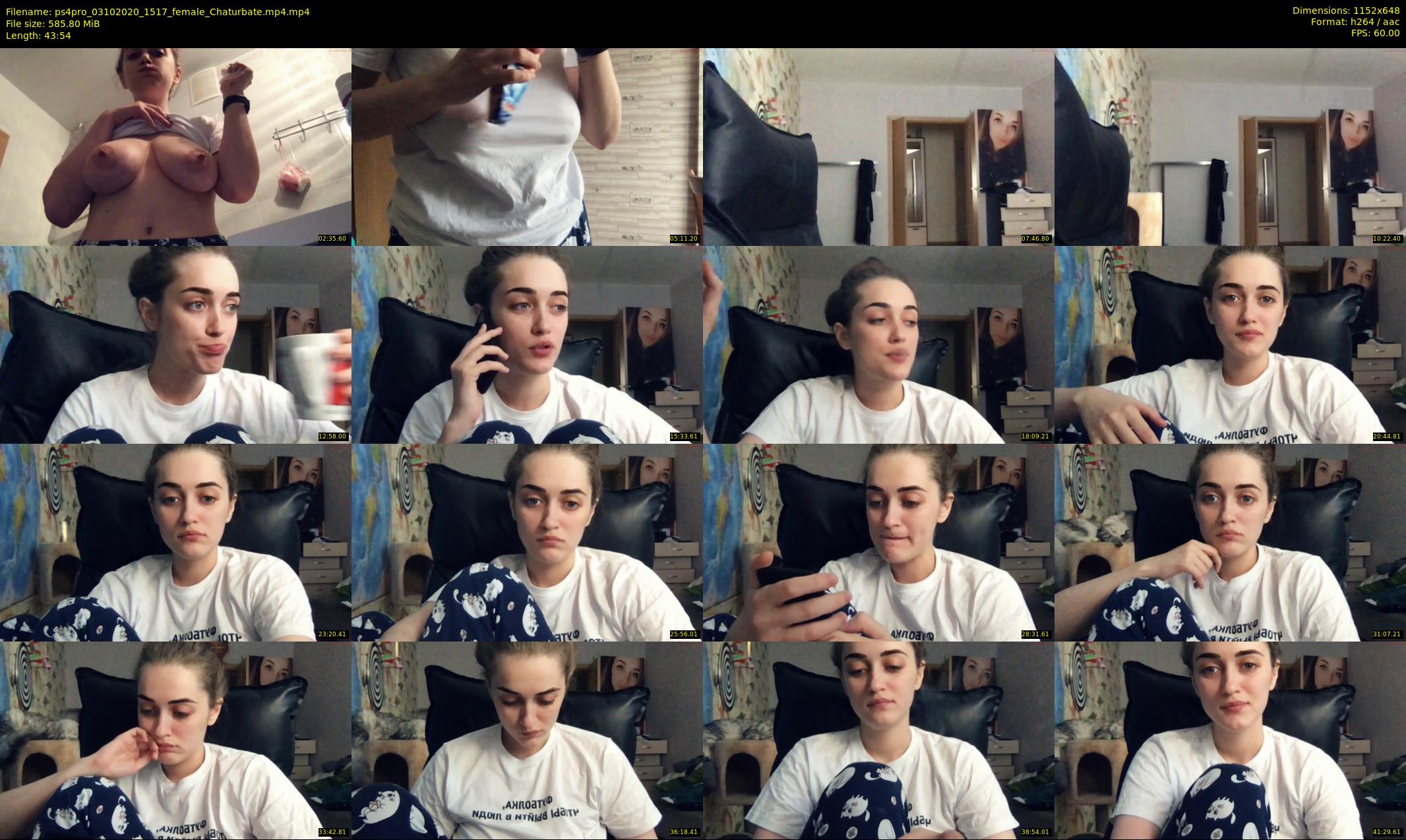 ps4pro — 44 minute Chaturbate female cam show recording, 480p, Oct 3, 2020