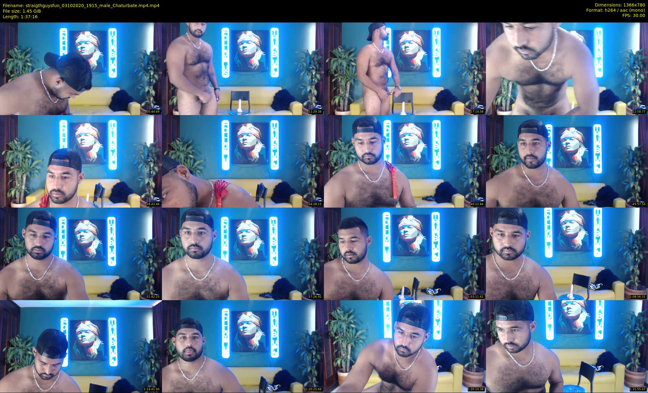 straigthguysfun — 98 minute Chaturbate male cam show recording, 720p, Oct 3, 2020