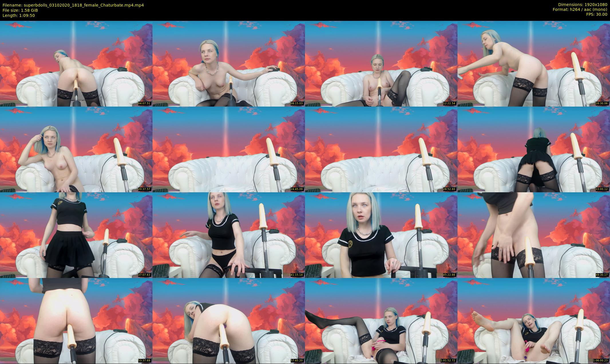 superbdolls — 70 minute Chaturbate couple cam show recording, 1080p, Oct 3, 2020
