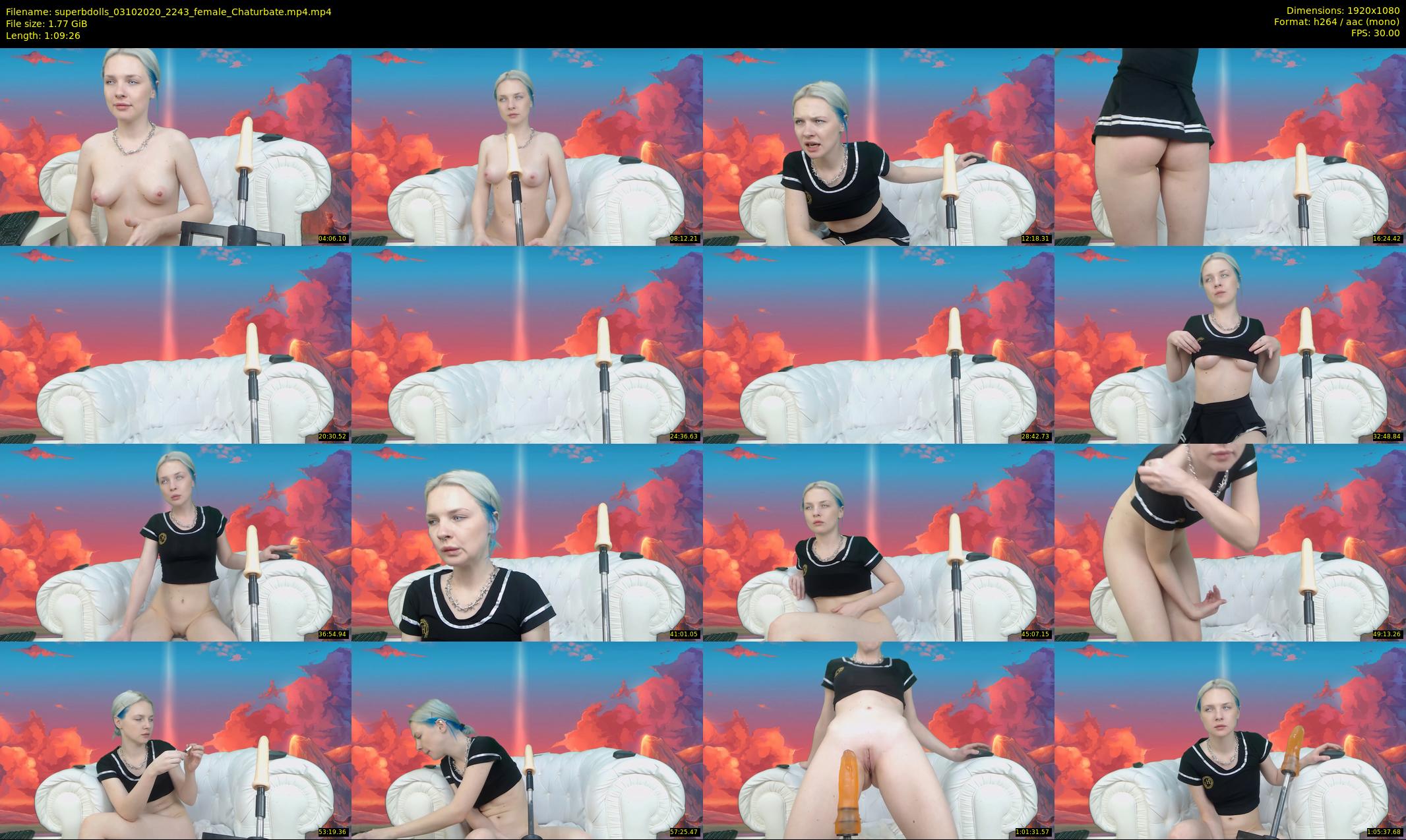 superbdolls — 70 minute Chaturbate couple cam show recording, 1080p, Oct 3, 2020