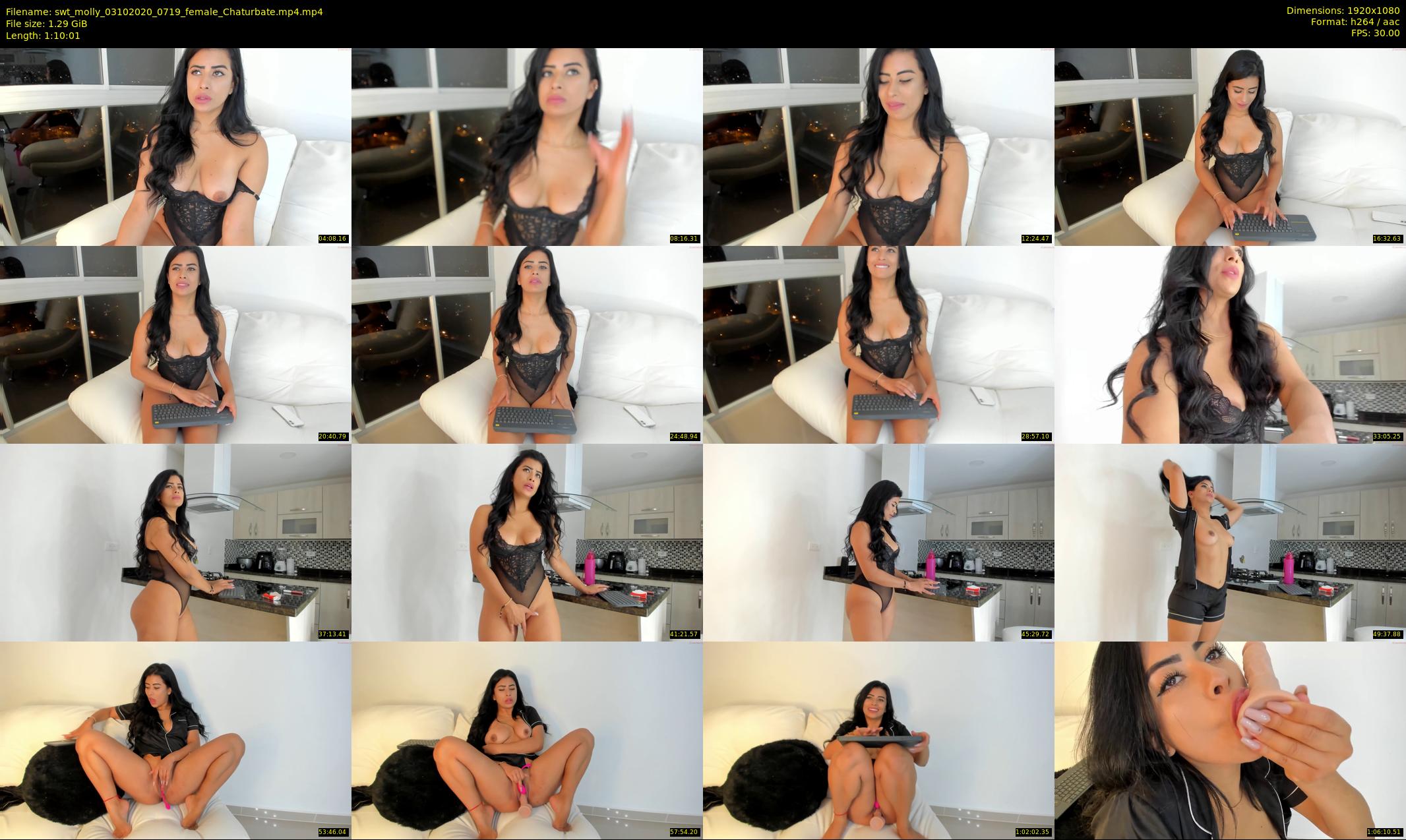 swt_molly — 71 minute Chaturbate female cam show recording, 1080p, Oct 3, 2020