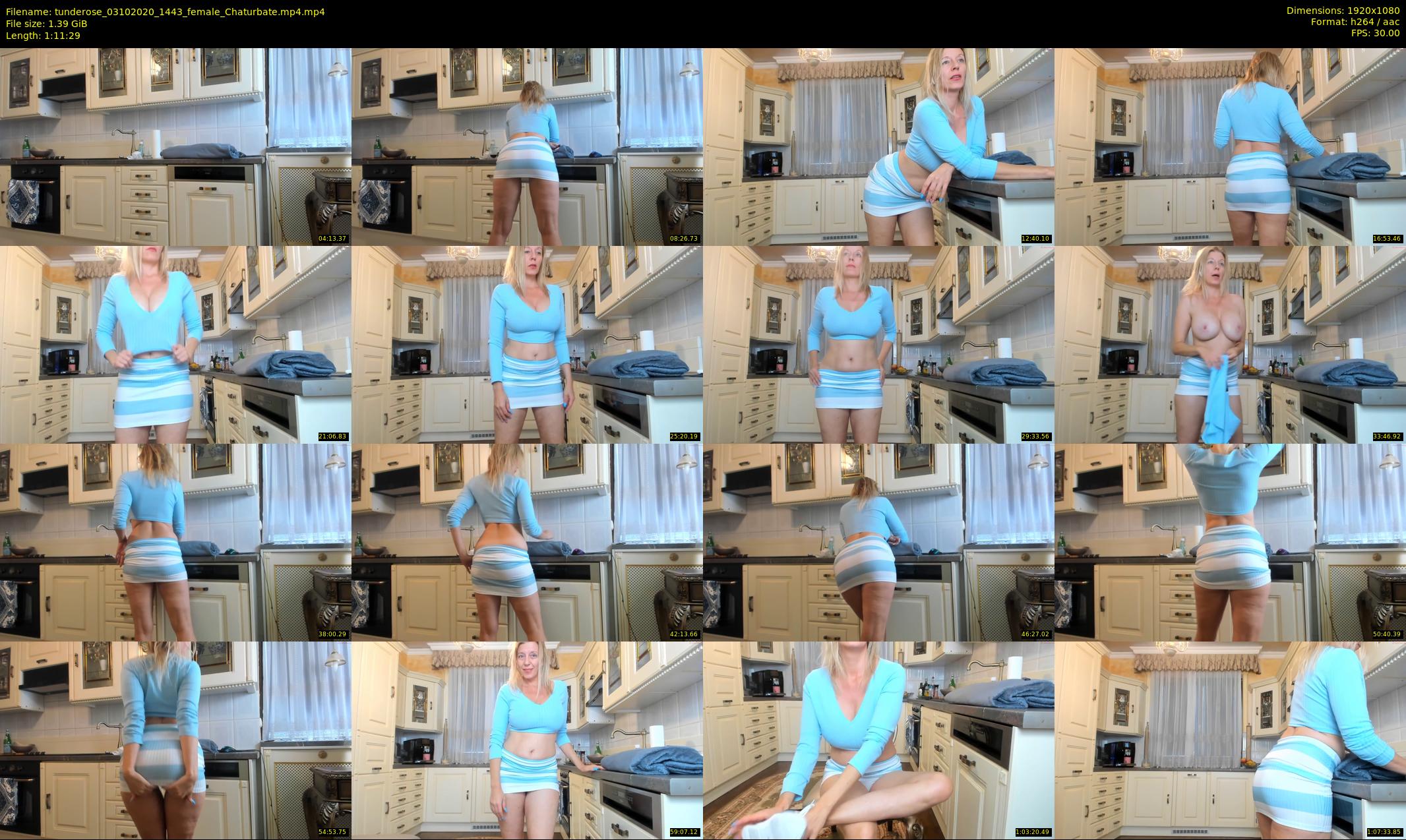 tunderose — 72 minute Chaturbate female cam show recording, 1080p, Oct 3, 2020