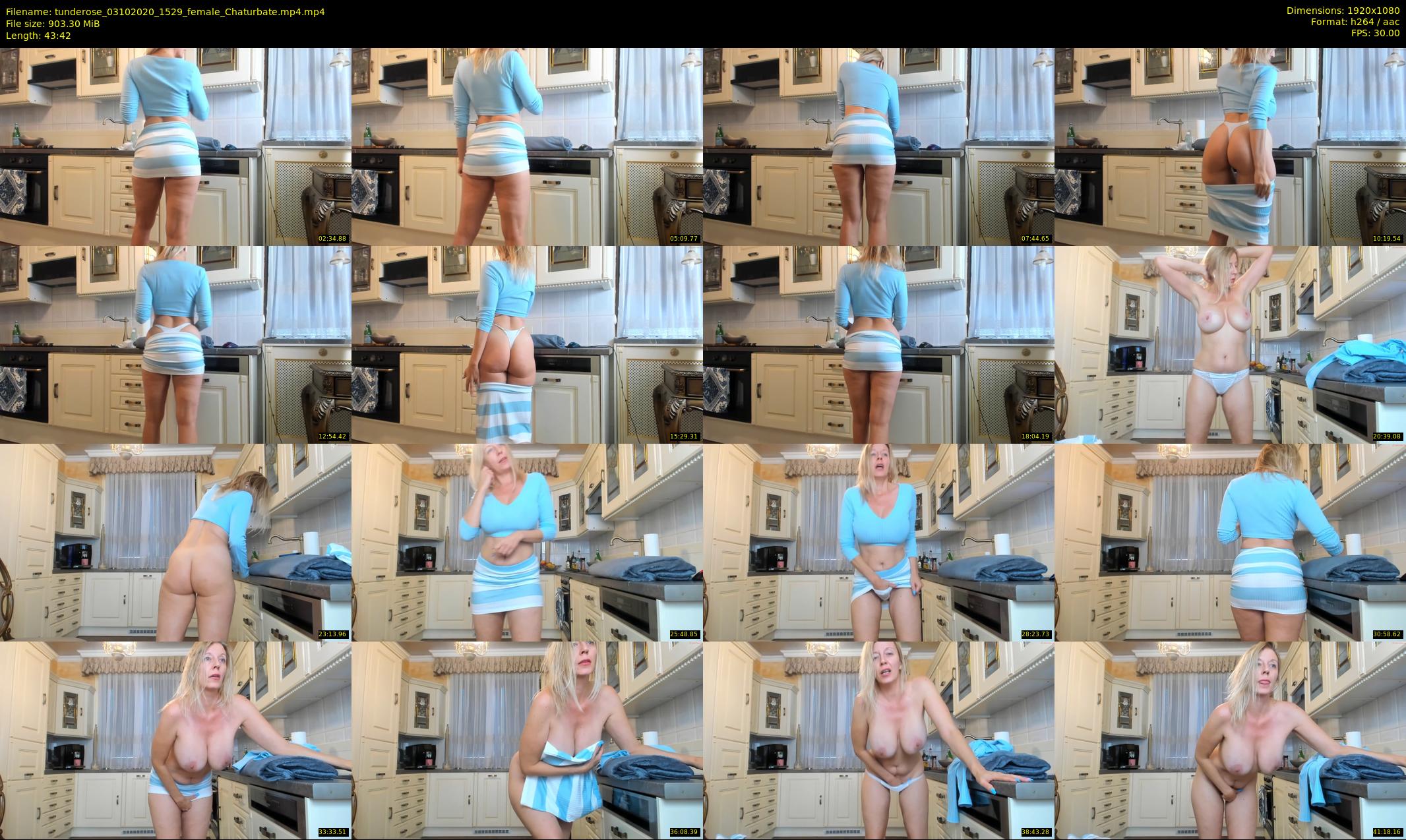 tunderose — 44 minute Chaturbate female cam show recording, 1080p, Oct 3, 2020