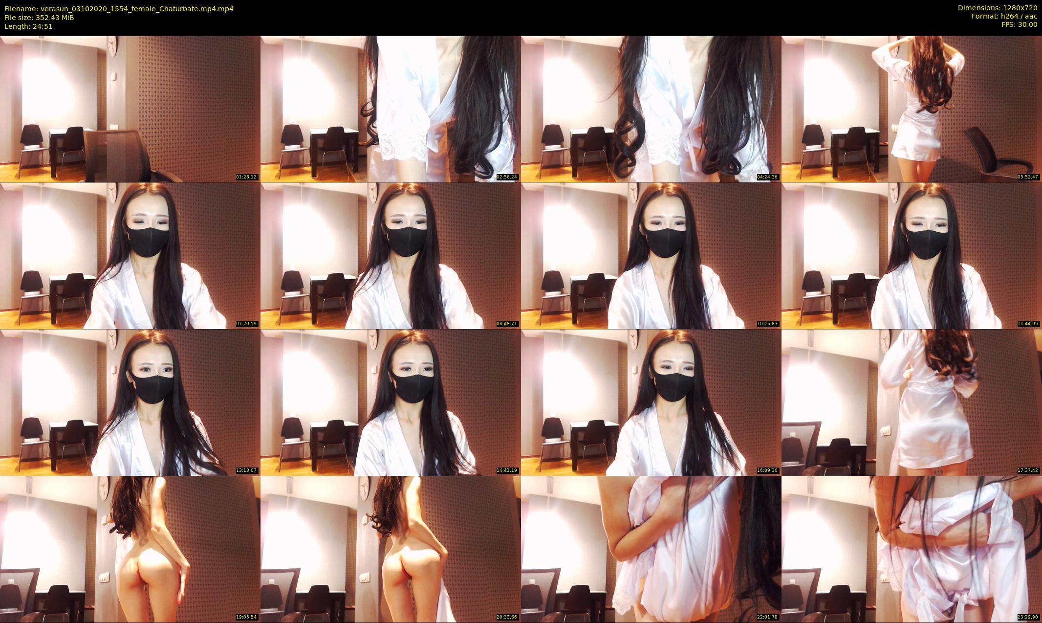 verasun — 25 minute Chaturbate female cam show recording, 720p, Oct 3, 2020