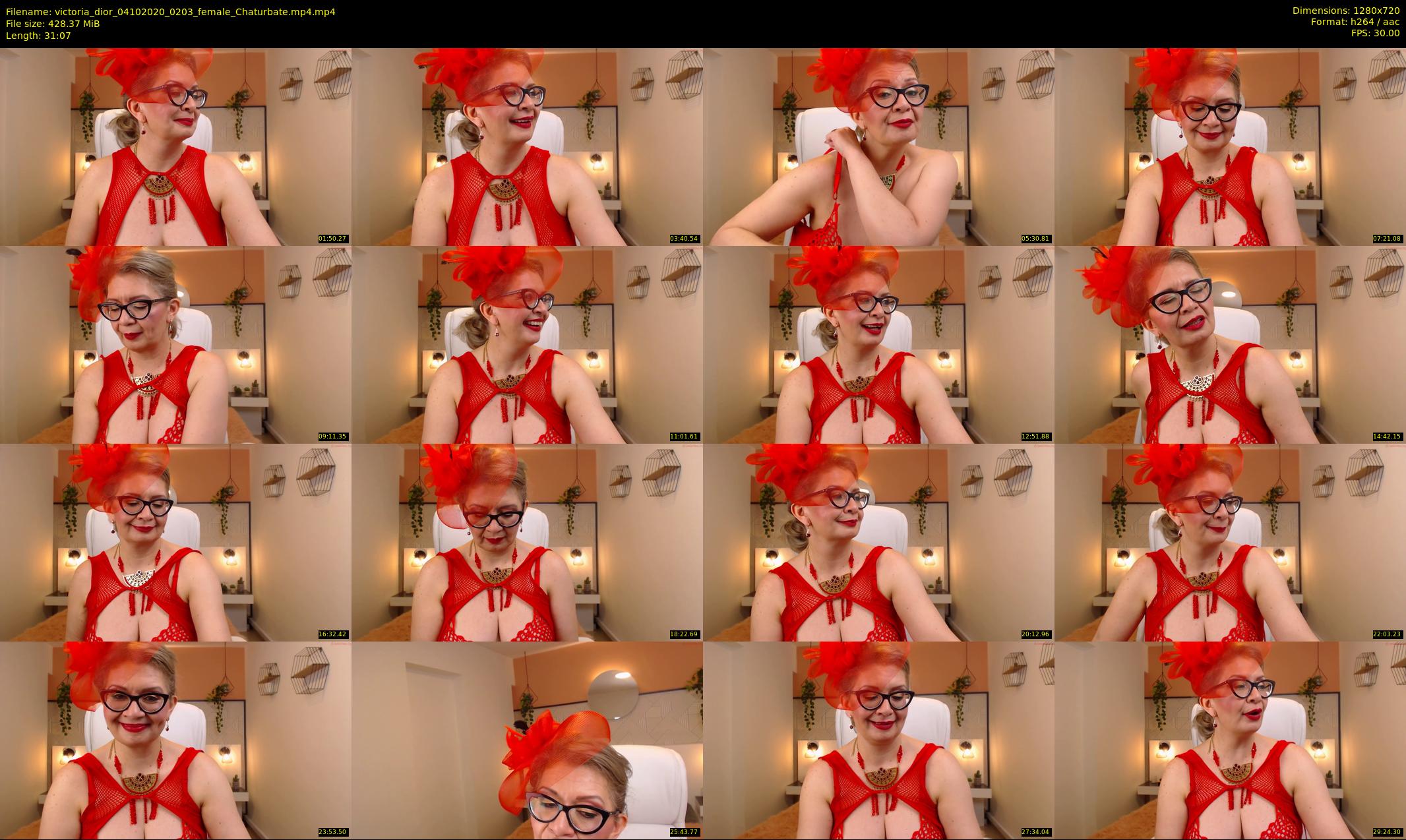 victoria_dior — 32 minute Chaturbate female cam show recording, 720p, Oct 4, 2020