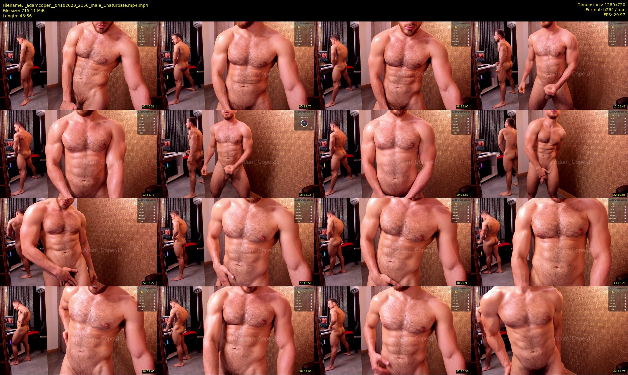 _adamcoper_ — 47 minute Chaturbate male cam show recording, 720p, Oct 4, 2020