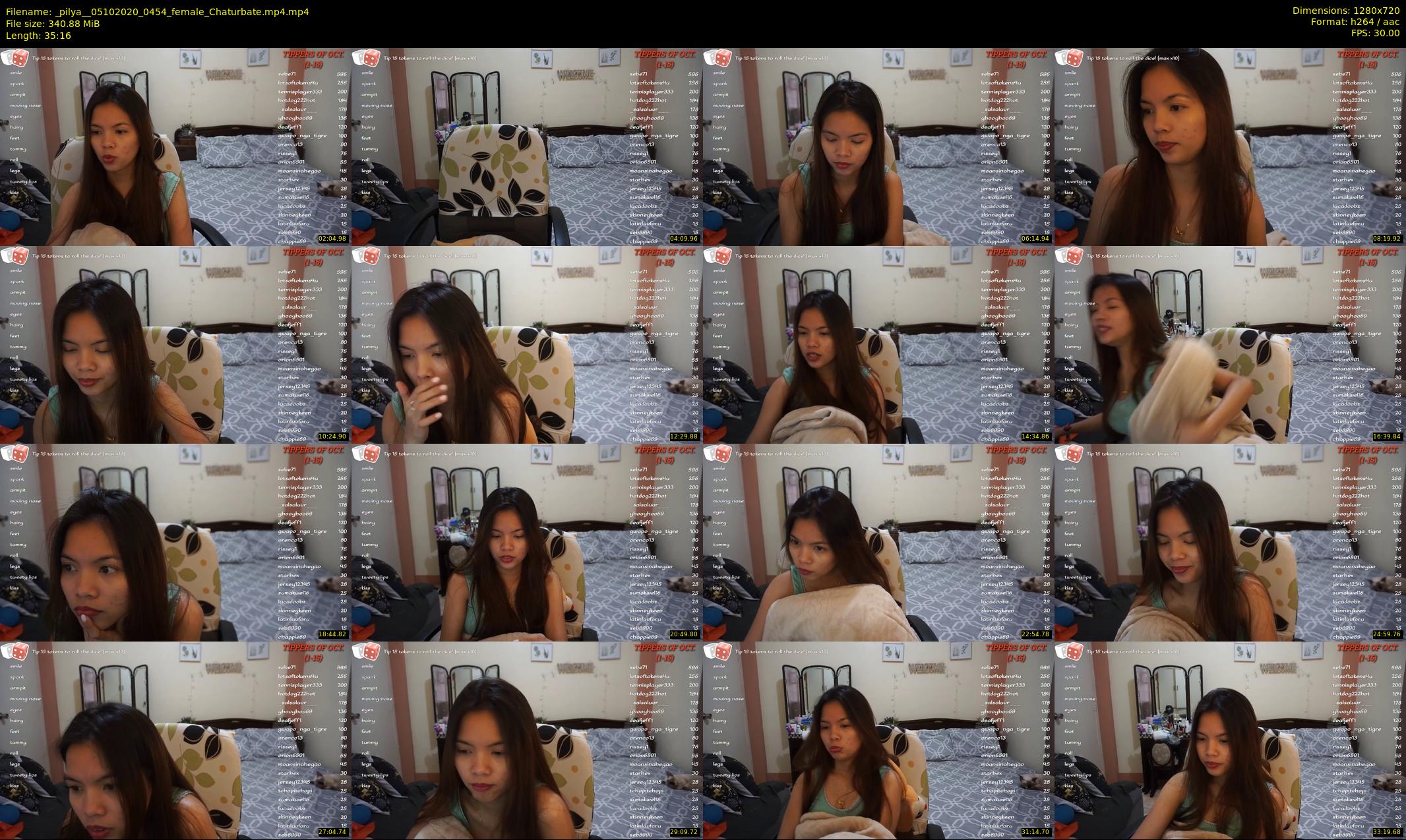 _pilya_ — 36 minute Chaturbate female cam show recording, 720p, Oct 5, 2020