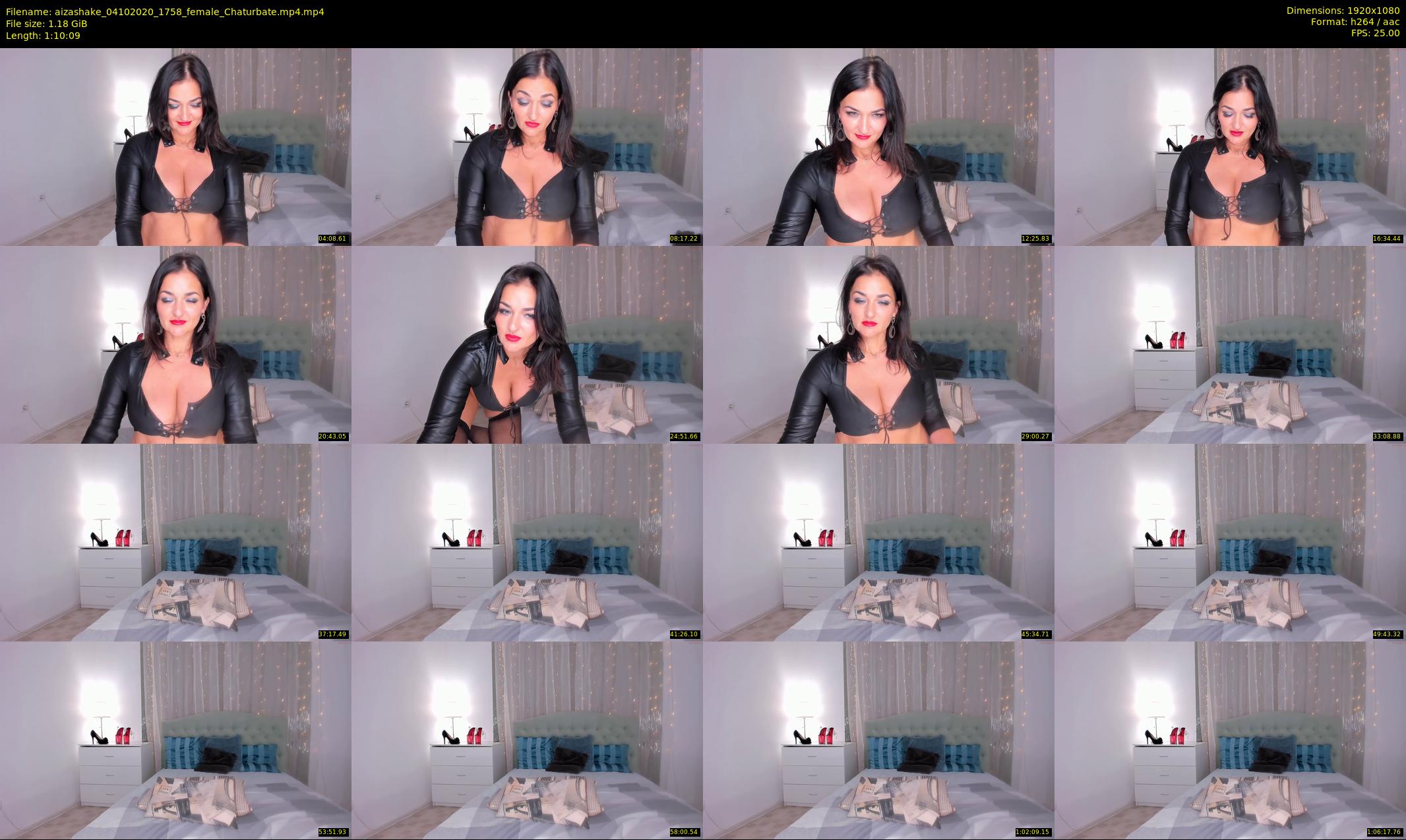 aizashake — 71 minute Chaturbate female cam show recording, 1080p, Oct 4, 2020