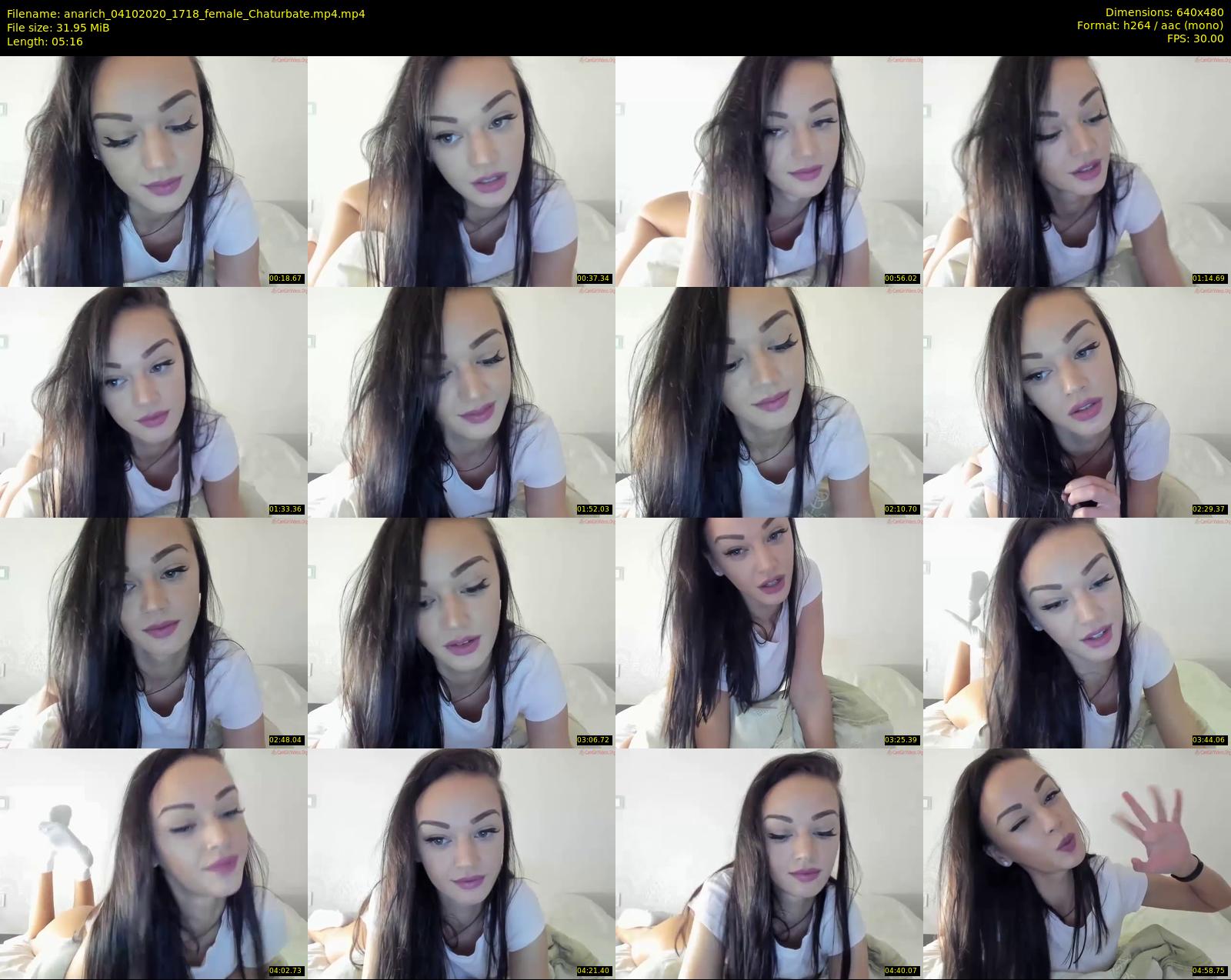 anarich — 6 minute Chaturbate female cam show recording, 480p, Oct 4, 2020