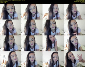 anarich — 6 minute Chaturbate female cam show recording, 480p, Oct 4, 2020
