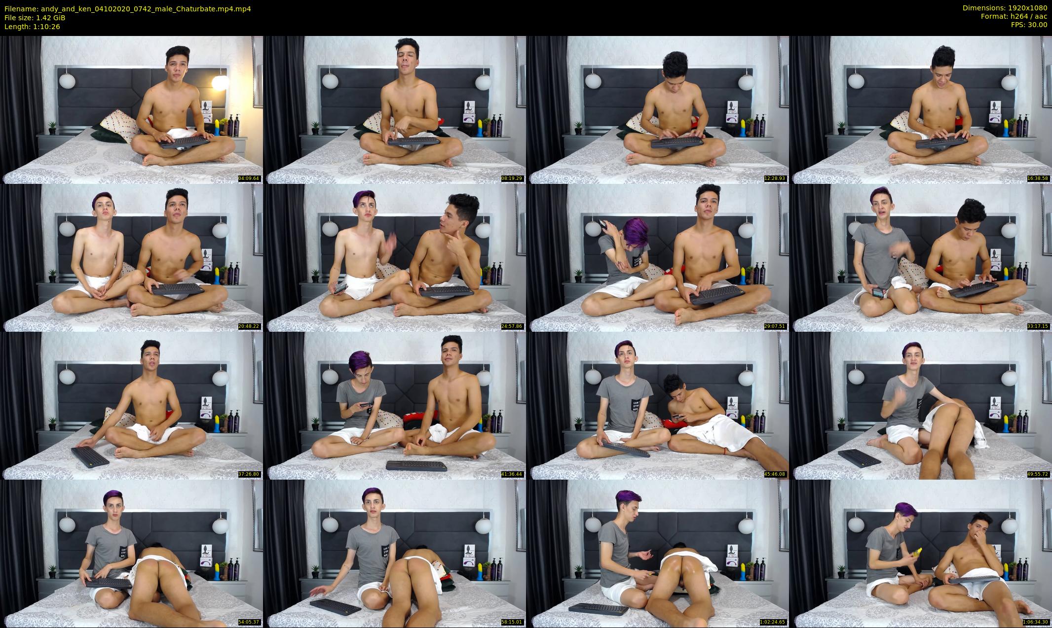 andy_and_ken — 71 minute Chaturbate male cam show recording, 1080p, Oct 4, 2020