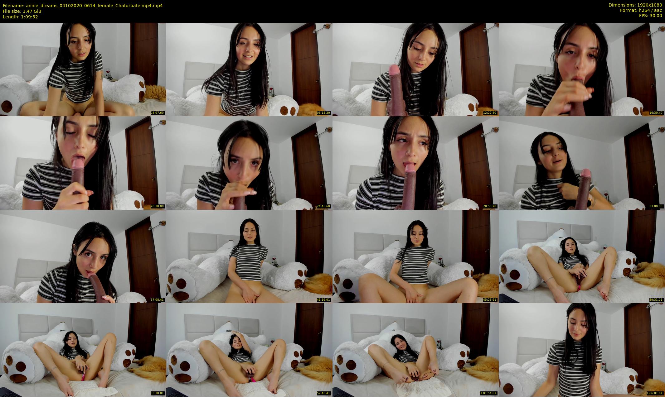 annie_dreams — 70 minute Chaturbate female cam show recording, 1080p, Oct 4, 2020