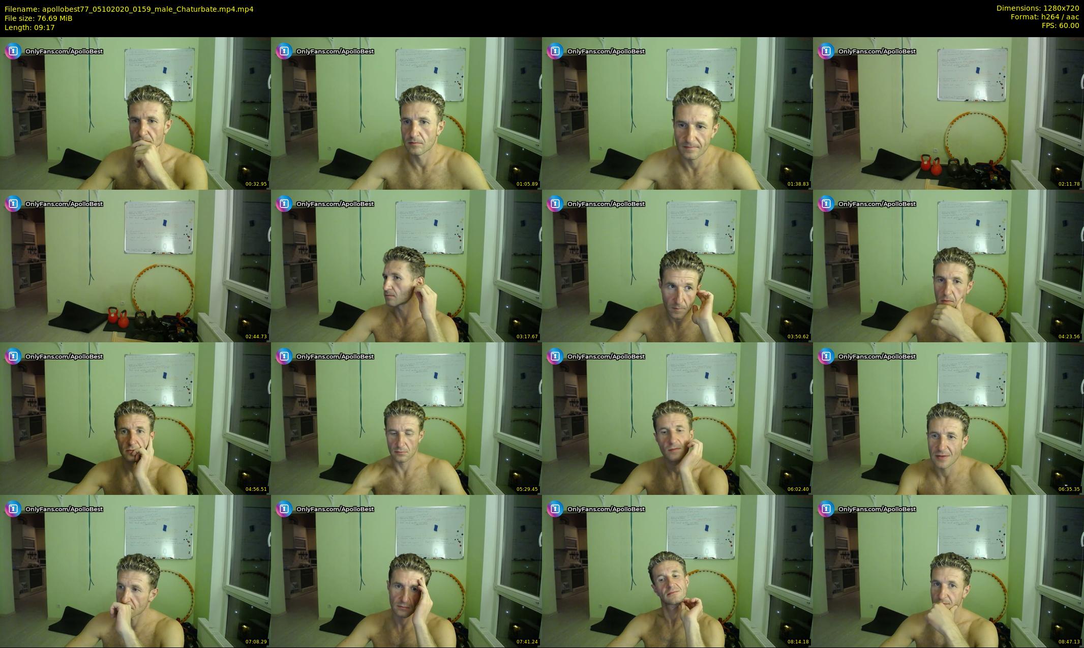 apollobest77 — 10 minute Chaturbate male cam show recording, 720p, Oct 5, 2020