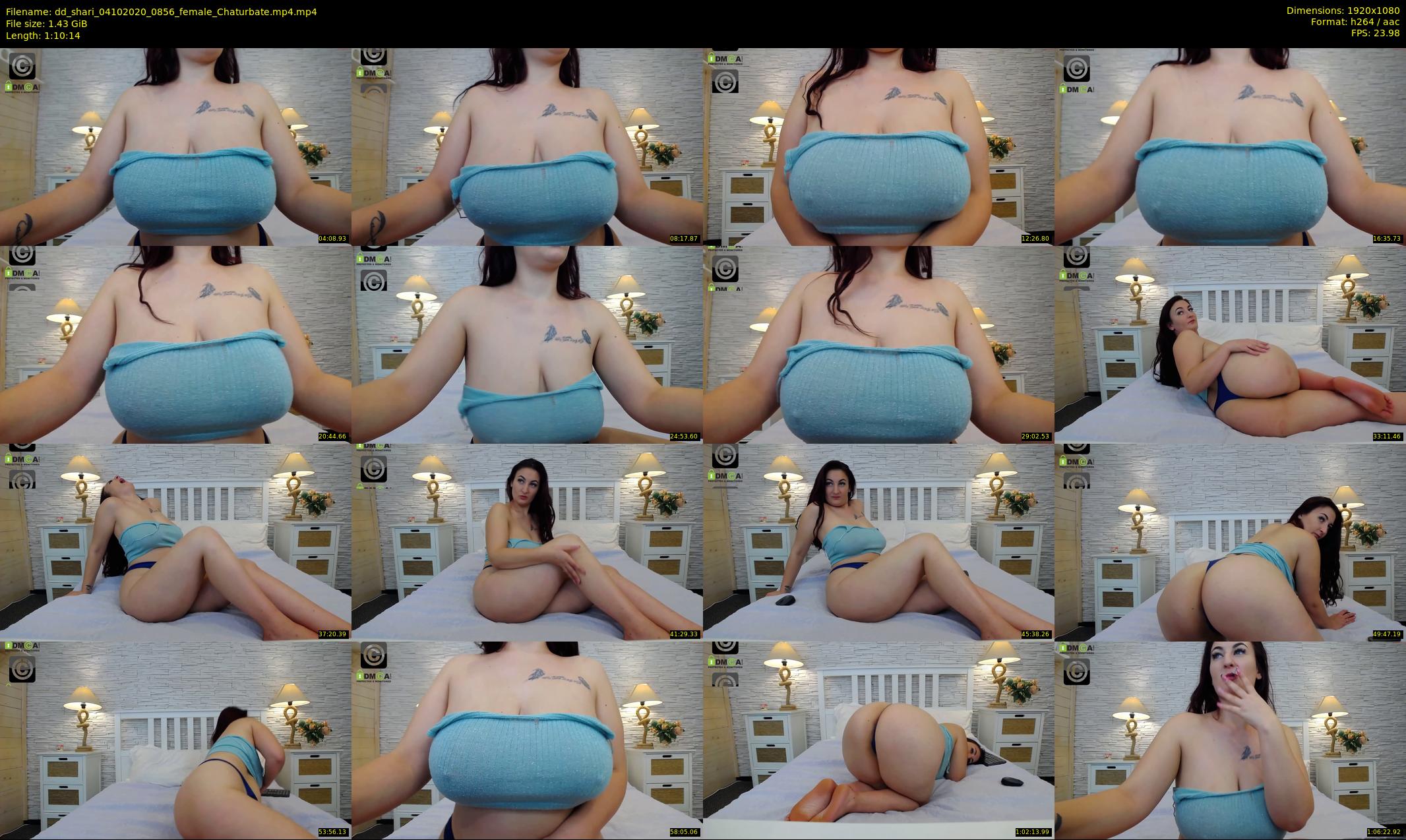 dd_shari — 71 minute Chaturbate female cam show recording, 1080p, Oct 4, 2020