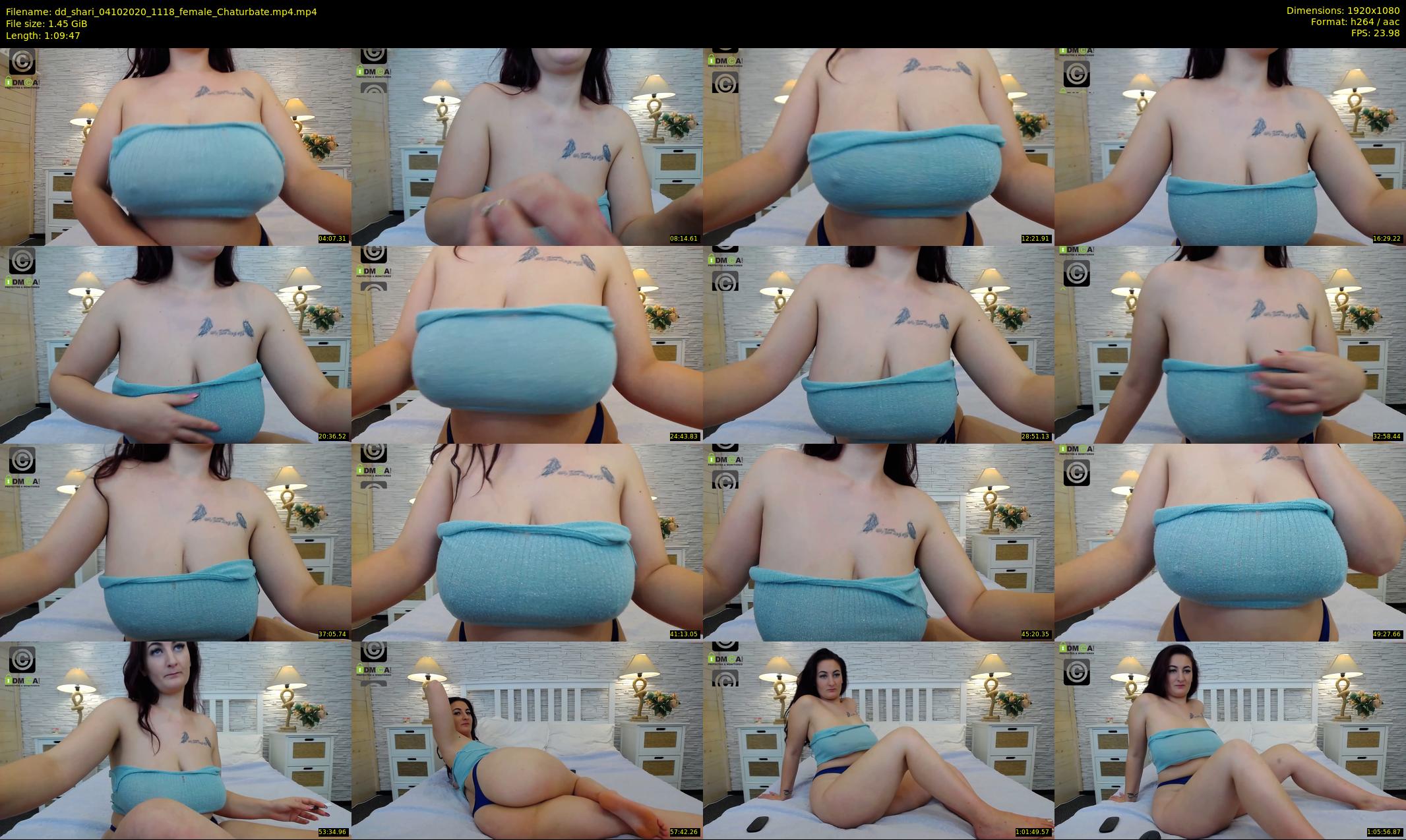 dd_shari — 70 minute Chaturbate female cam show recording, 1080p, Oct 4, 2020