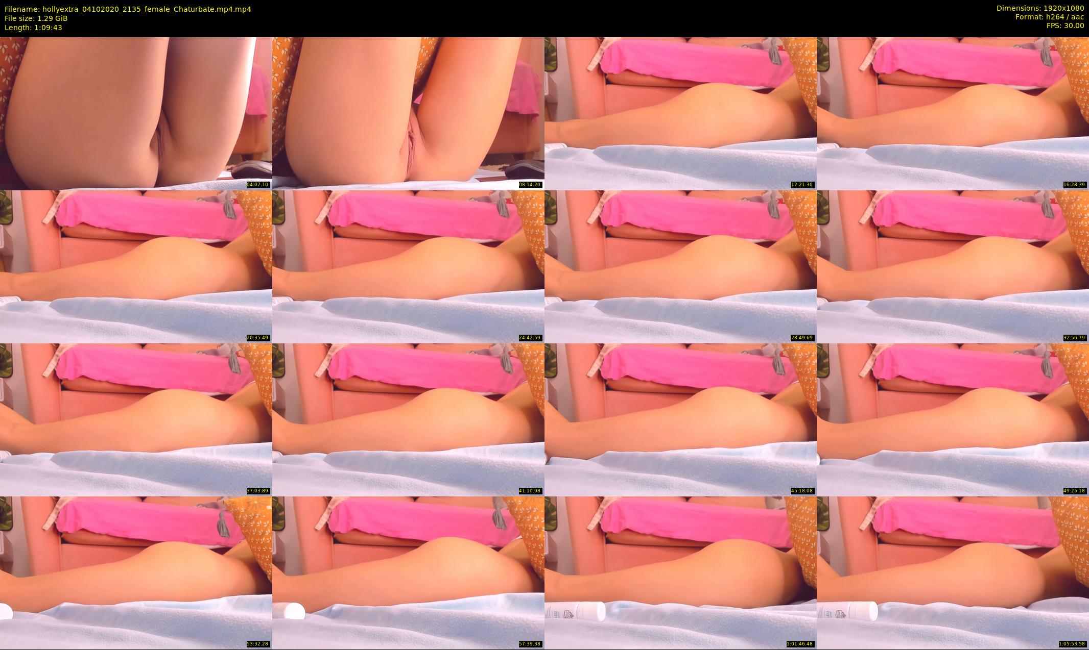hollyextra — 70 minute Chaturbate female cam show recording, 1080p, Oct 4, 2020