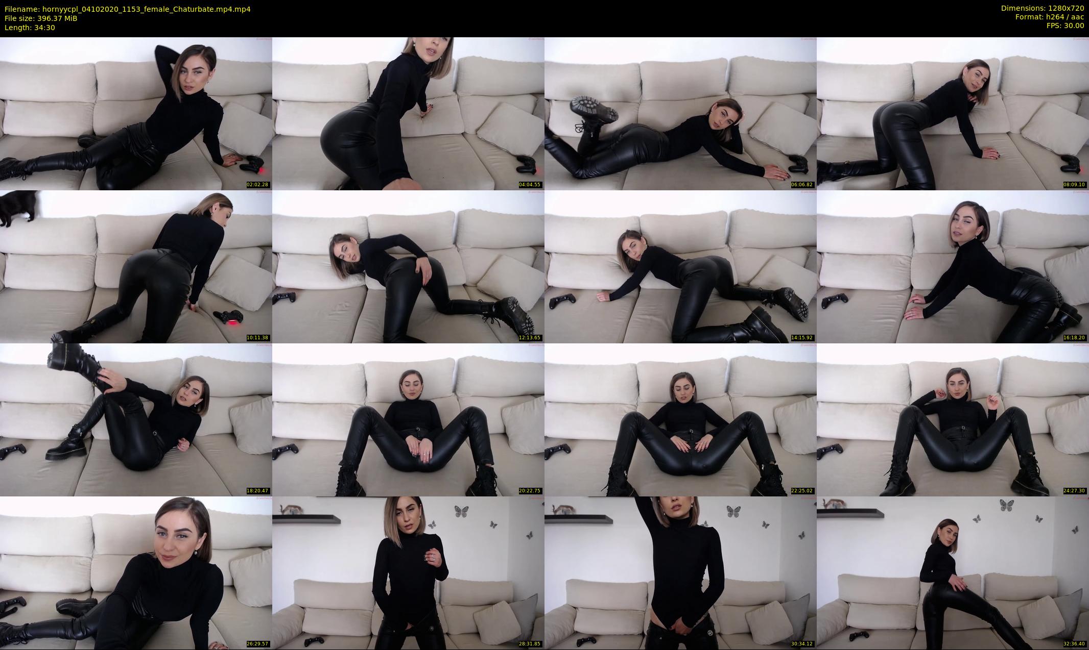 hornyycpl — 35 minute Chaturbate couple cam show recording, 720p, Oct 4, 2020