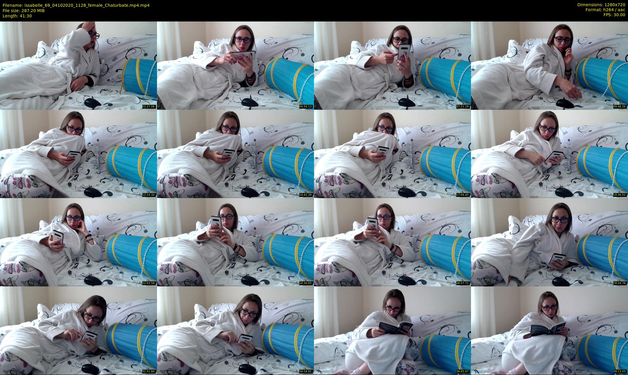 issabelle_69 — 42 minute Chaturbate couple cam show recording, 720p, Oct 4, 2020