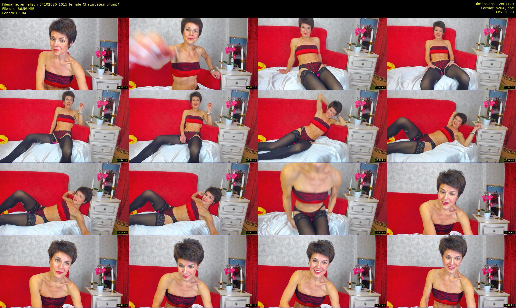 jennalison — 7 minute Chaturbate female cam show recording, 720p, Oct 4, 2020