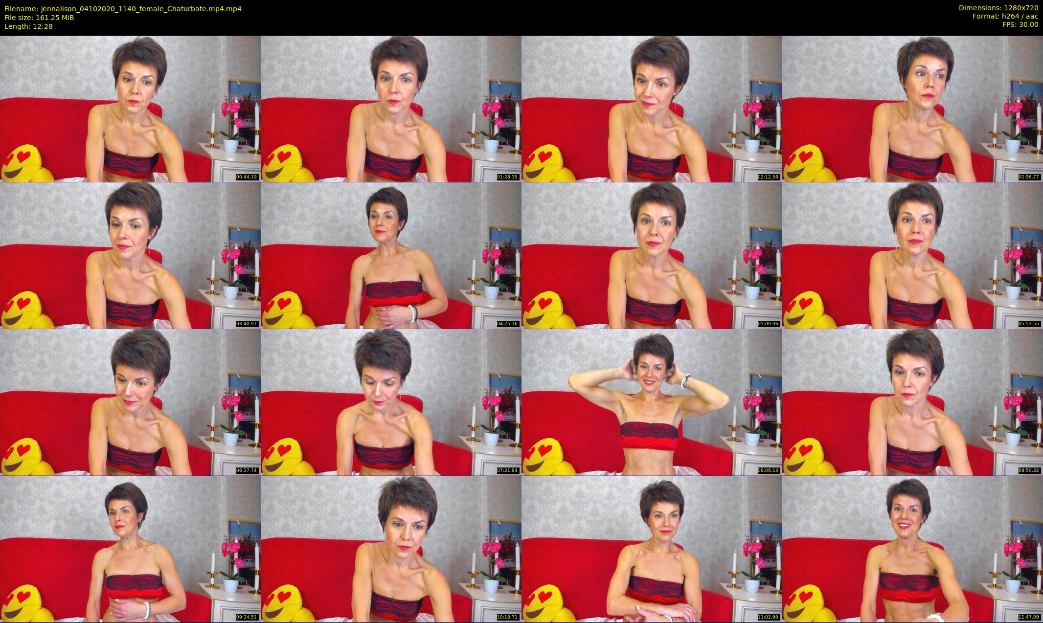 jennalison — 13 minute Chaturbate female cam show recording, 720p, Oct 4, 2020