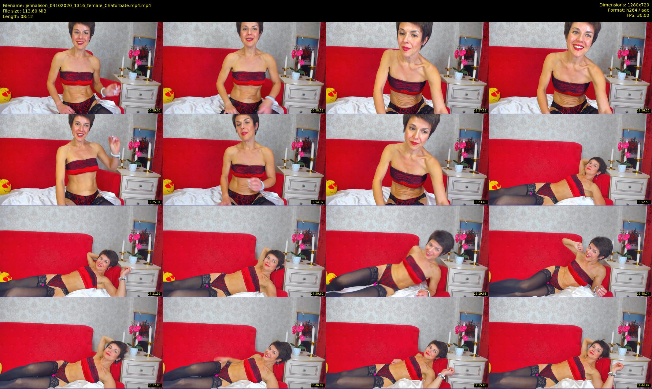 jennalison — 9 minute Chaturbate female cam show recording, 720p, Oct 4, 2020