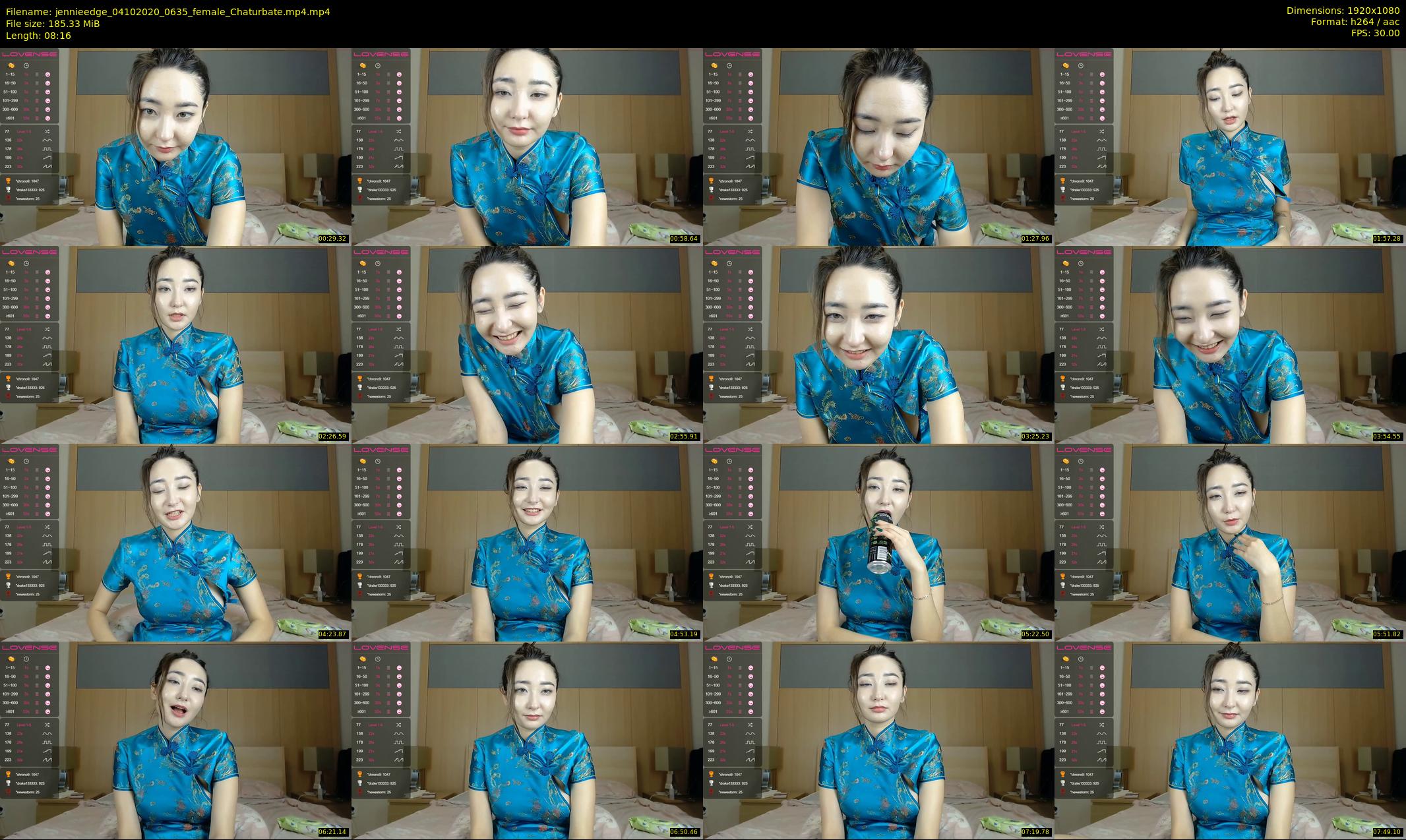 jennieedge — 9 minute Chaturbate female cam show recording, 1080p, Oct 4, 2020