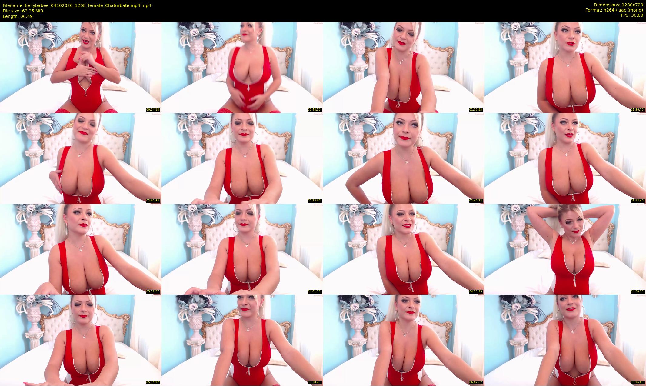 kellybabee — 7 minute Chaturbate female cam show recording, 720p, Oct 4, 2020