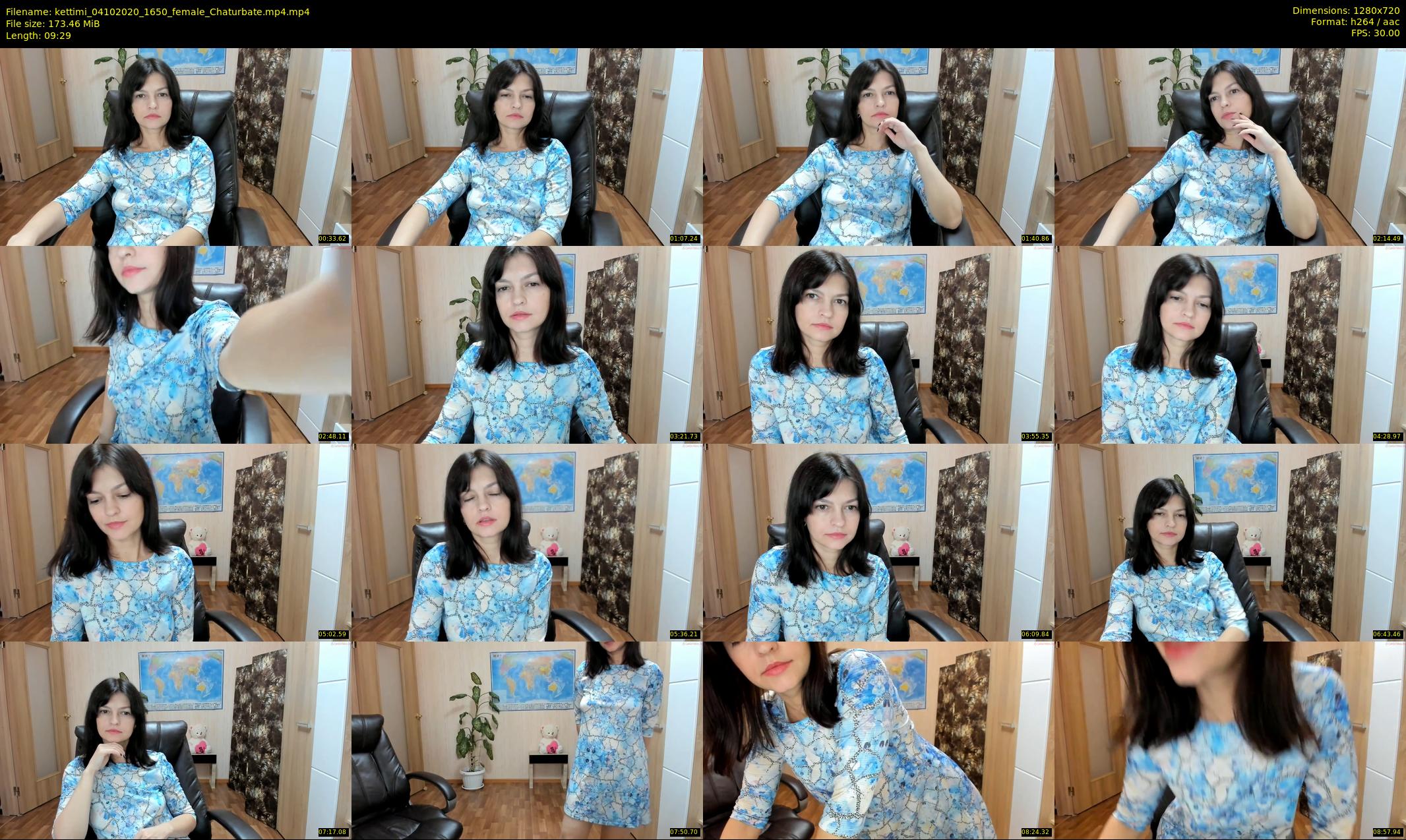 kettimi — 10 minute Chaturbate female cam show recording, 720p, Oct 4, 2020
