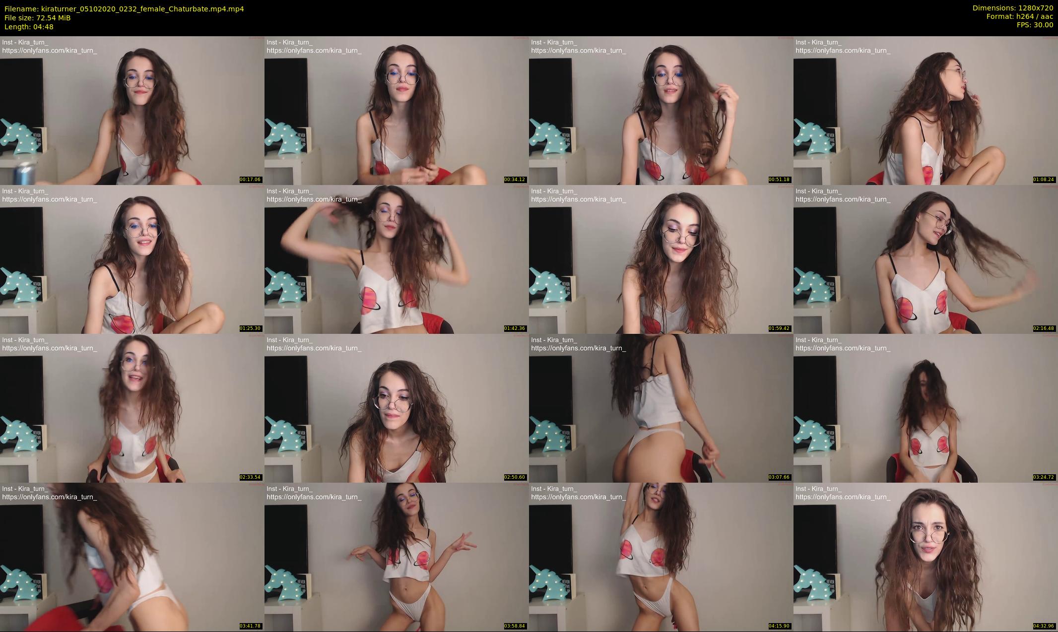 kiraturner — 5 minute Chaturbate couple cam show recording, 720p, Oct 5, 2020