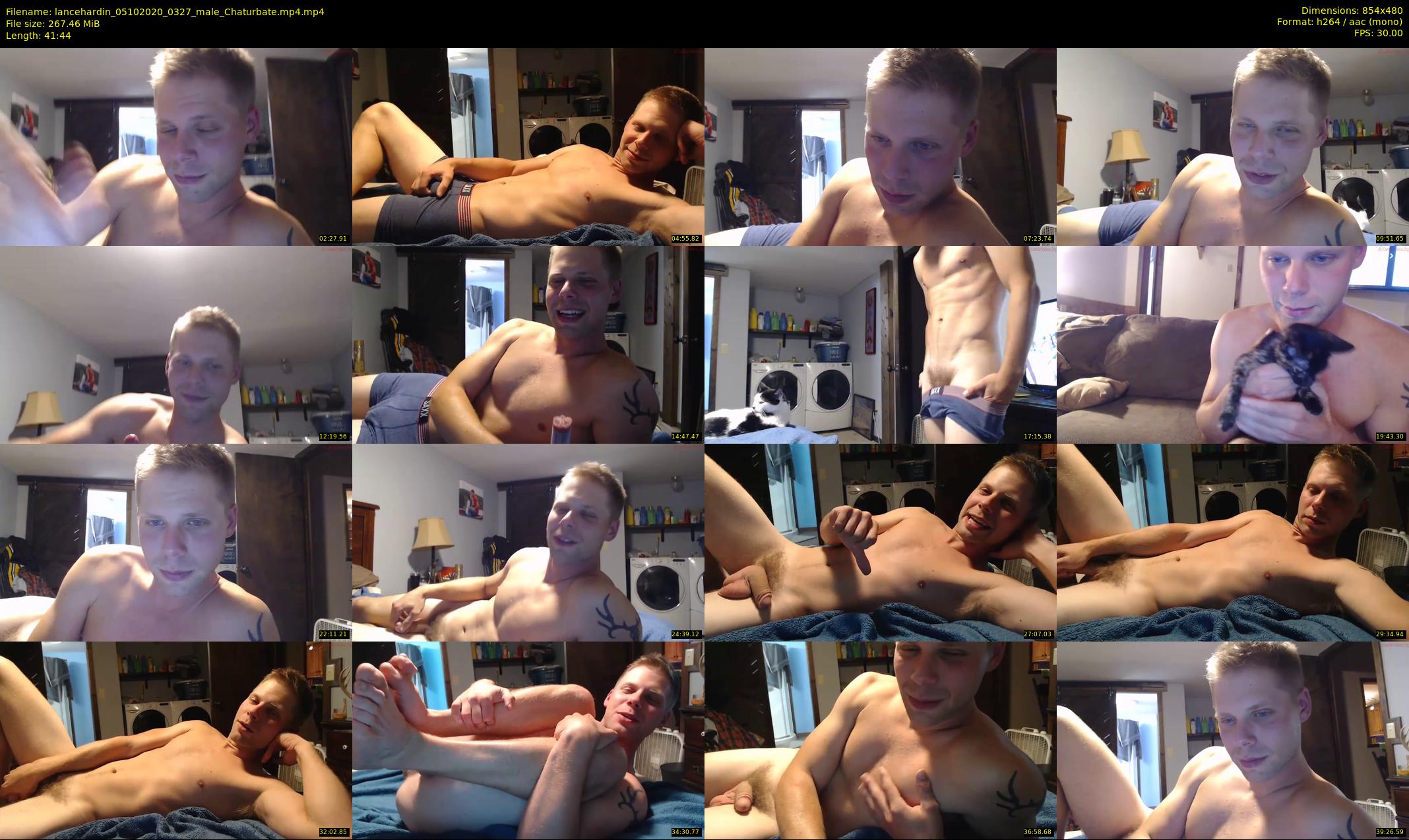 lancehardin — 42 minute Chaturbate male cam show recording, 480p, Oct 5, 2020