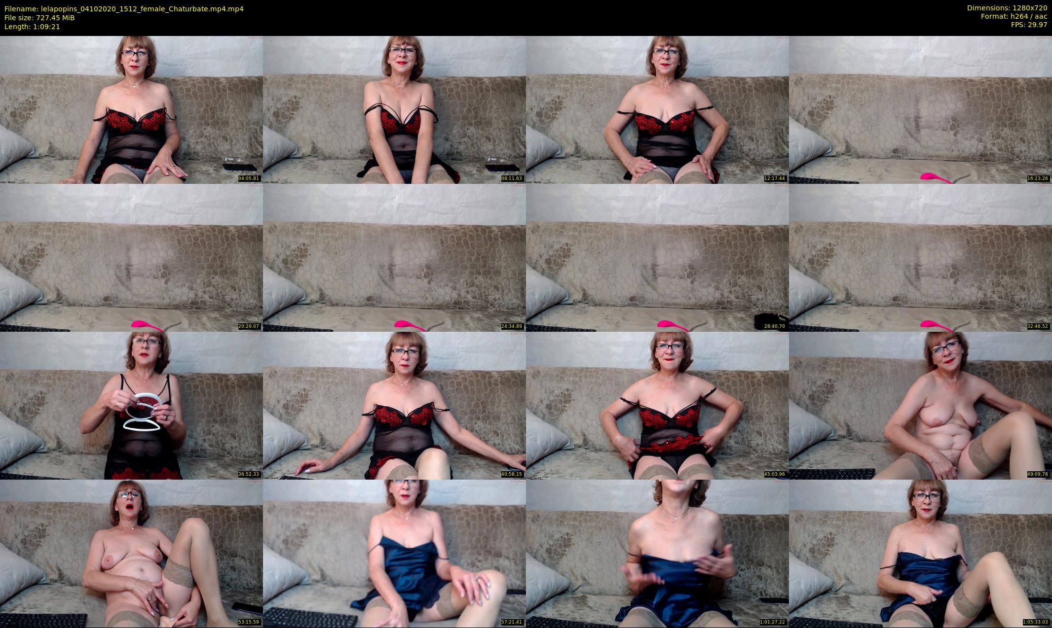 lelapopins — 70 minute Chaturbate female cam show recording, 720p, Oct 4, 2020