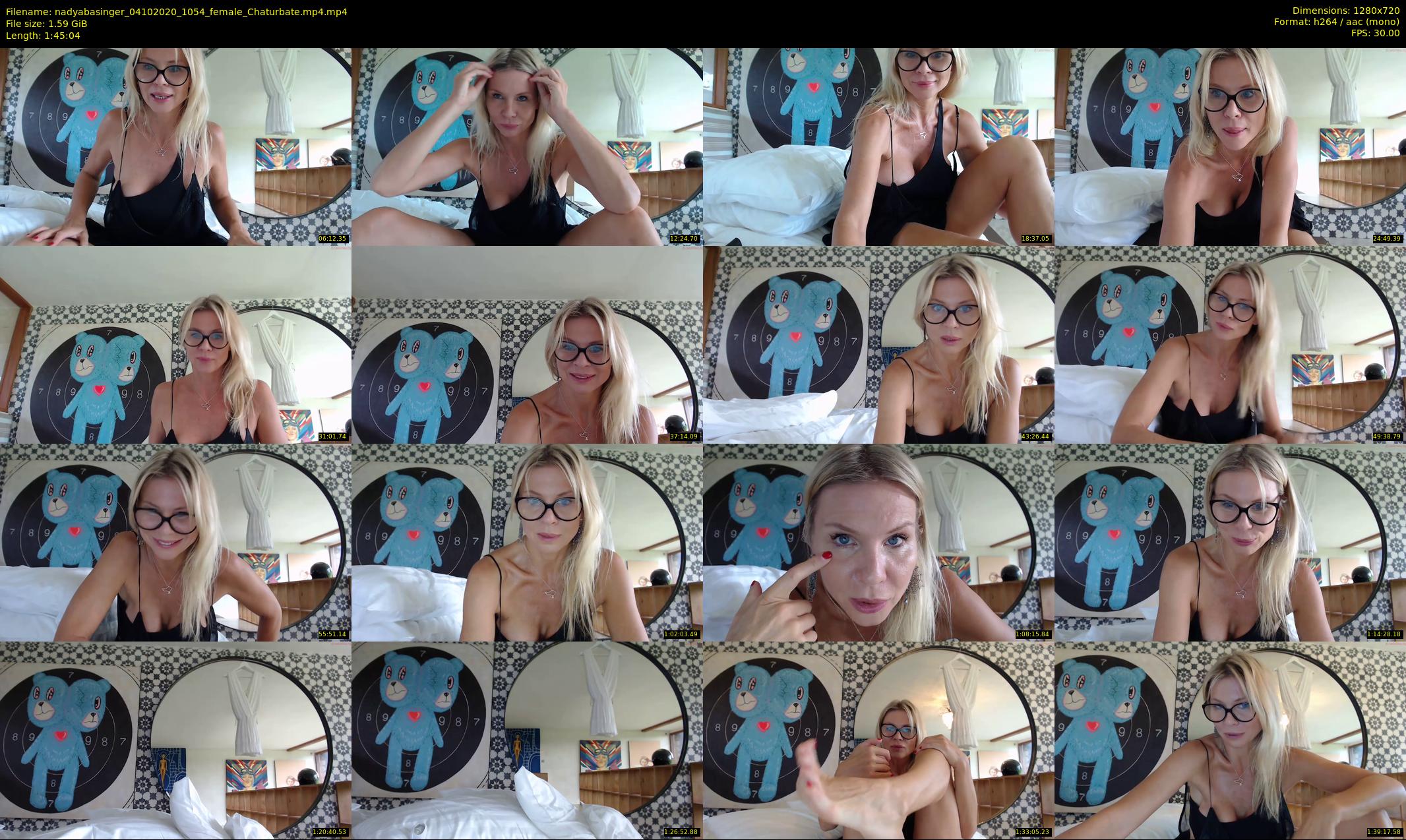 nadyabasinger — 106 minute Chaturbate female cam show recording, 720p, Oct 4, 2020