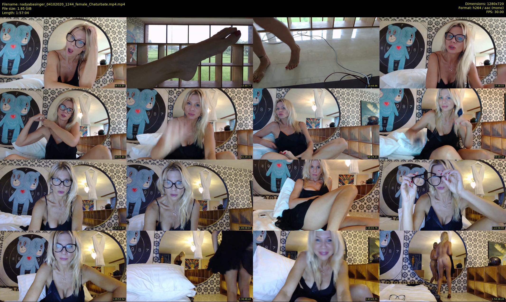 nadyabasinger — 118 minute Chaturbate female cam show recording, 720p, Oct 4, 2020