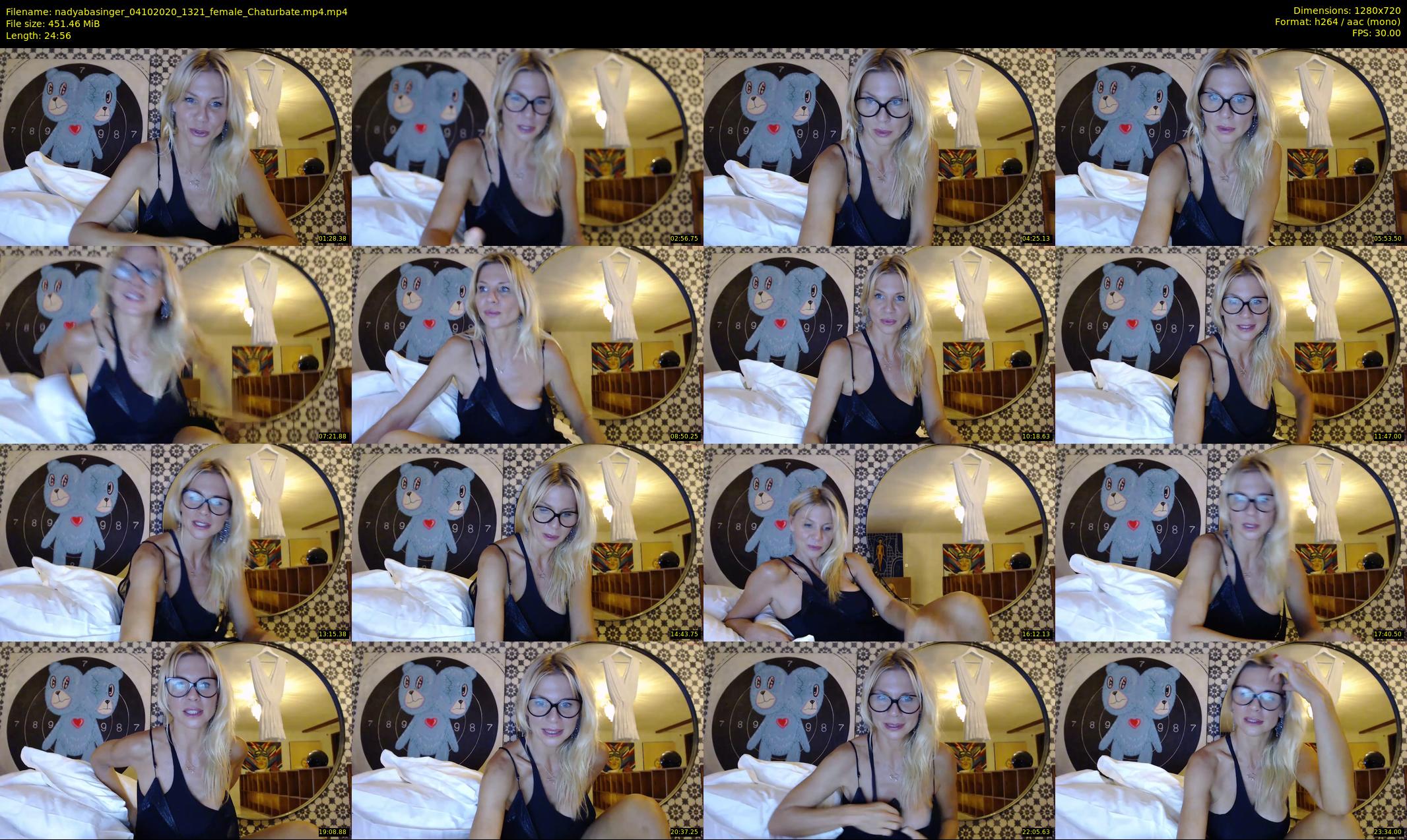 nadyabasinger — 25 minute Chaturbate female cam show recording, 720p, Oct 4, 2020