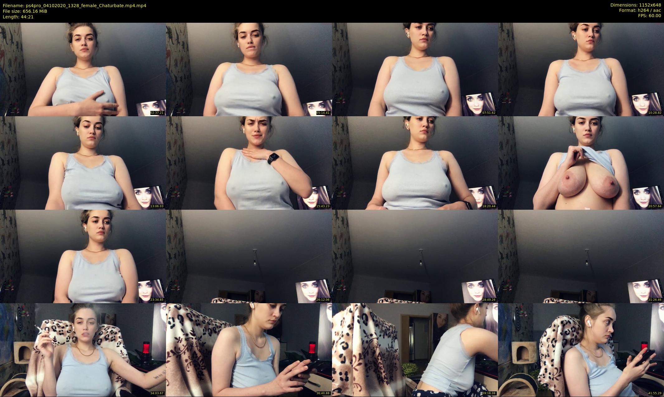 ps4pro — 45 minute Chaturbate female cam show recording, 480p, Oct 4, 2020