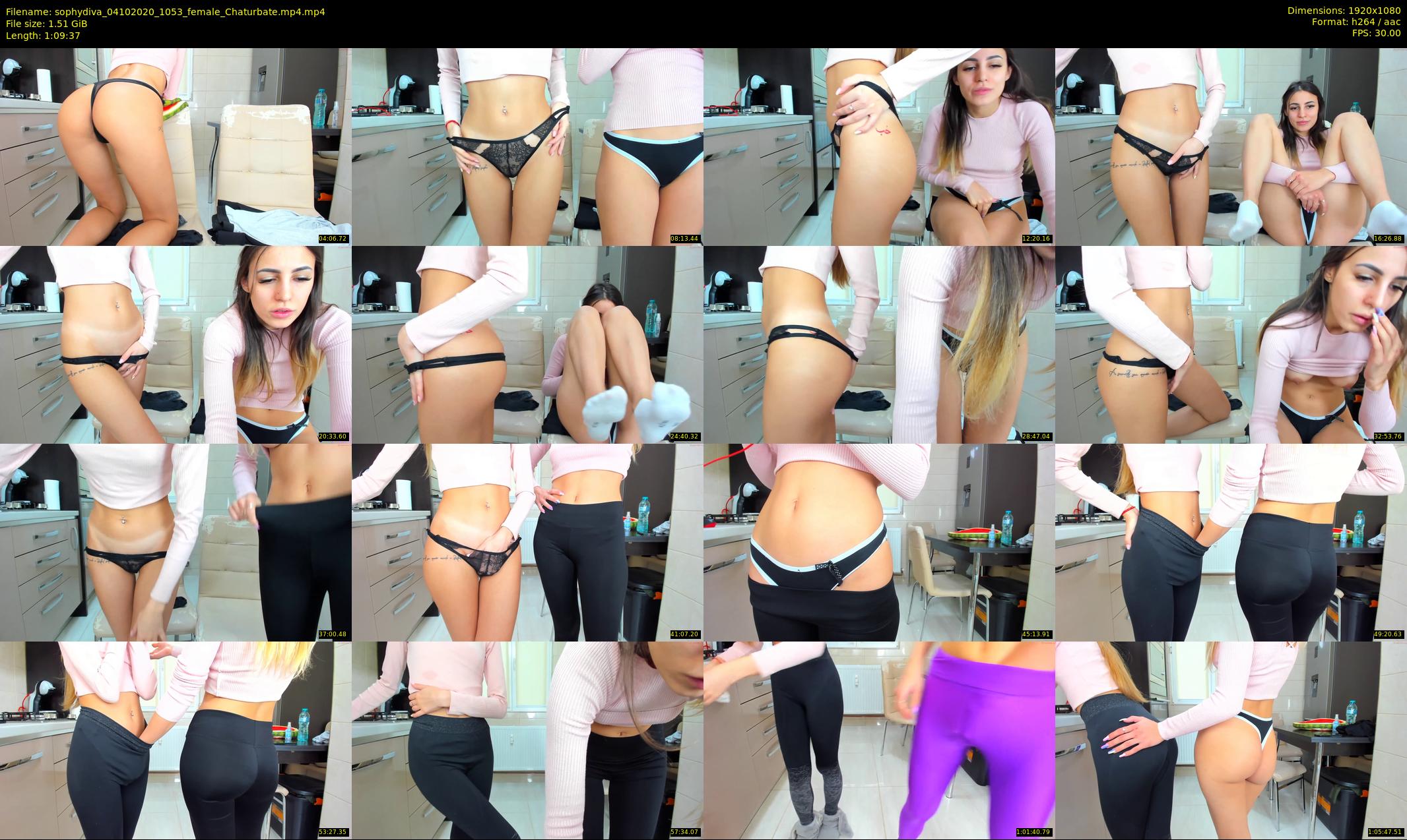 sophydiva — 70 minute Chaturbate female cam show recording, 1080p, Oct 4, 2020